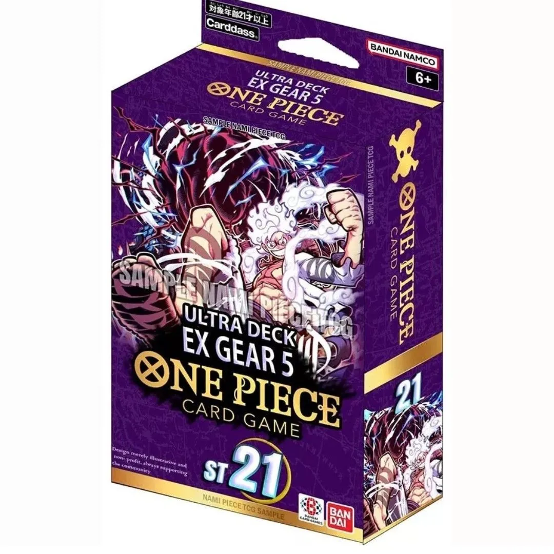 Product image for ONE PIECE TCG: GEAR5 STARTER DECK EX 21 (ST-21) FACTORY SEALED/ENGLISH