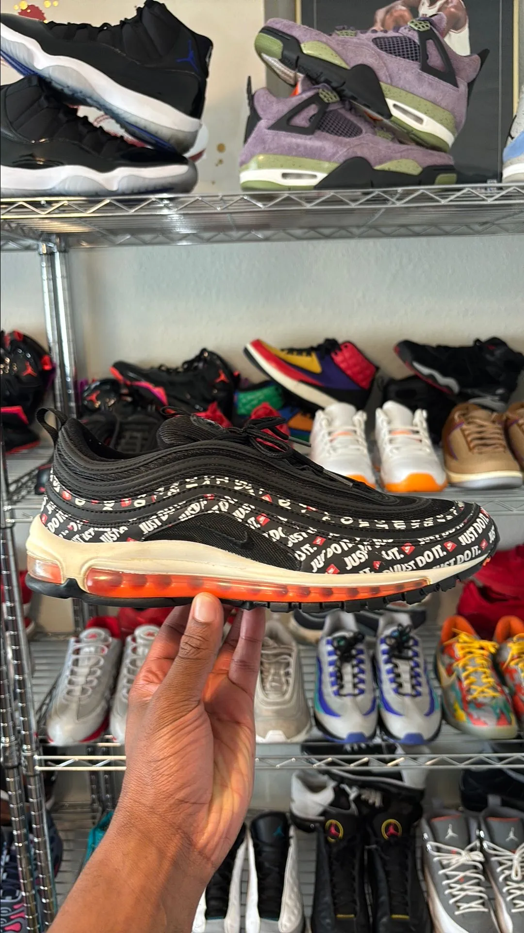 Product image for Men's Size 11- Nike Air Max 97 Just Do It Pack RARE