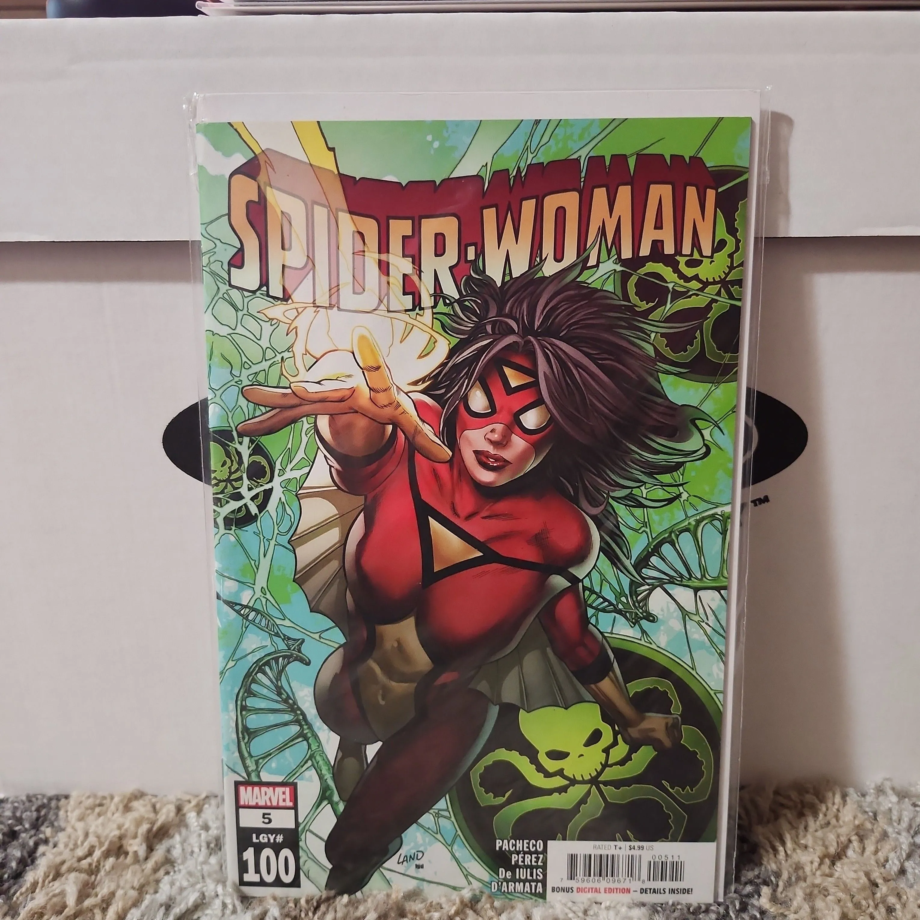 Product image for Spider-Woman Vol. 7 #5 LGY #100