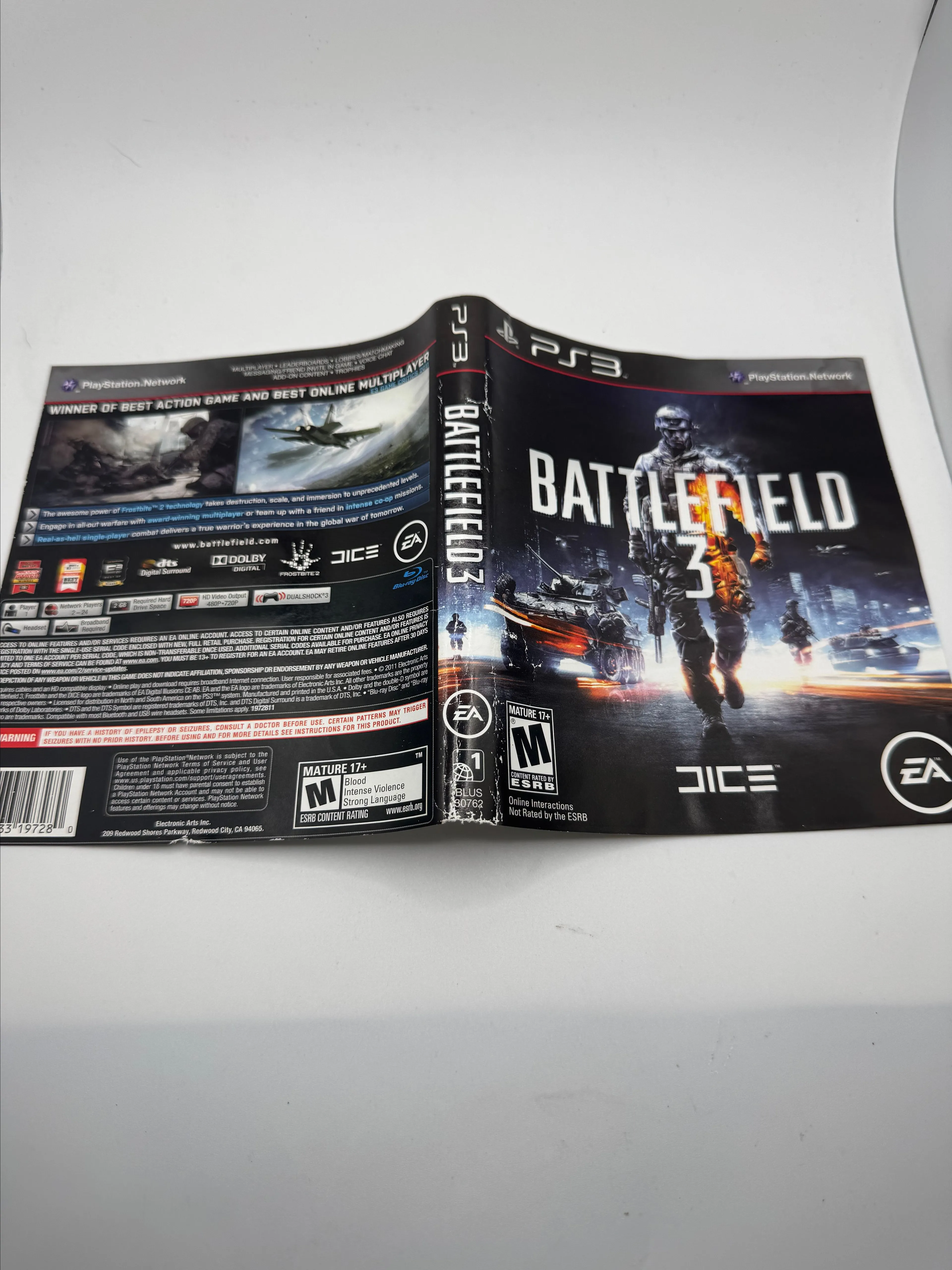Product image for Cover Art - PS3 - Battlefield 3