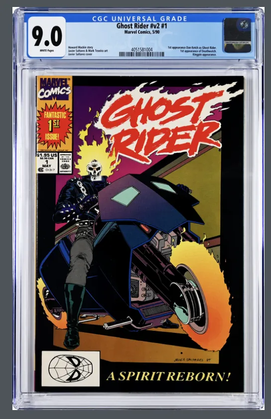 Product image for Ghost Rider 1 Marvel Comics CGC 9.0 