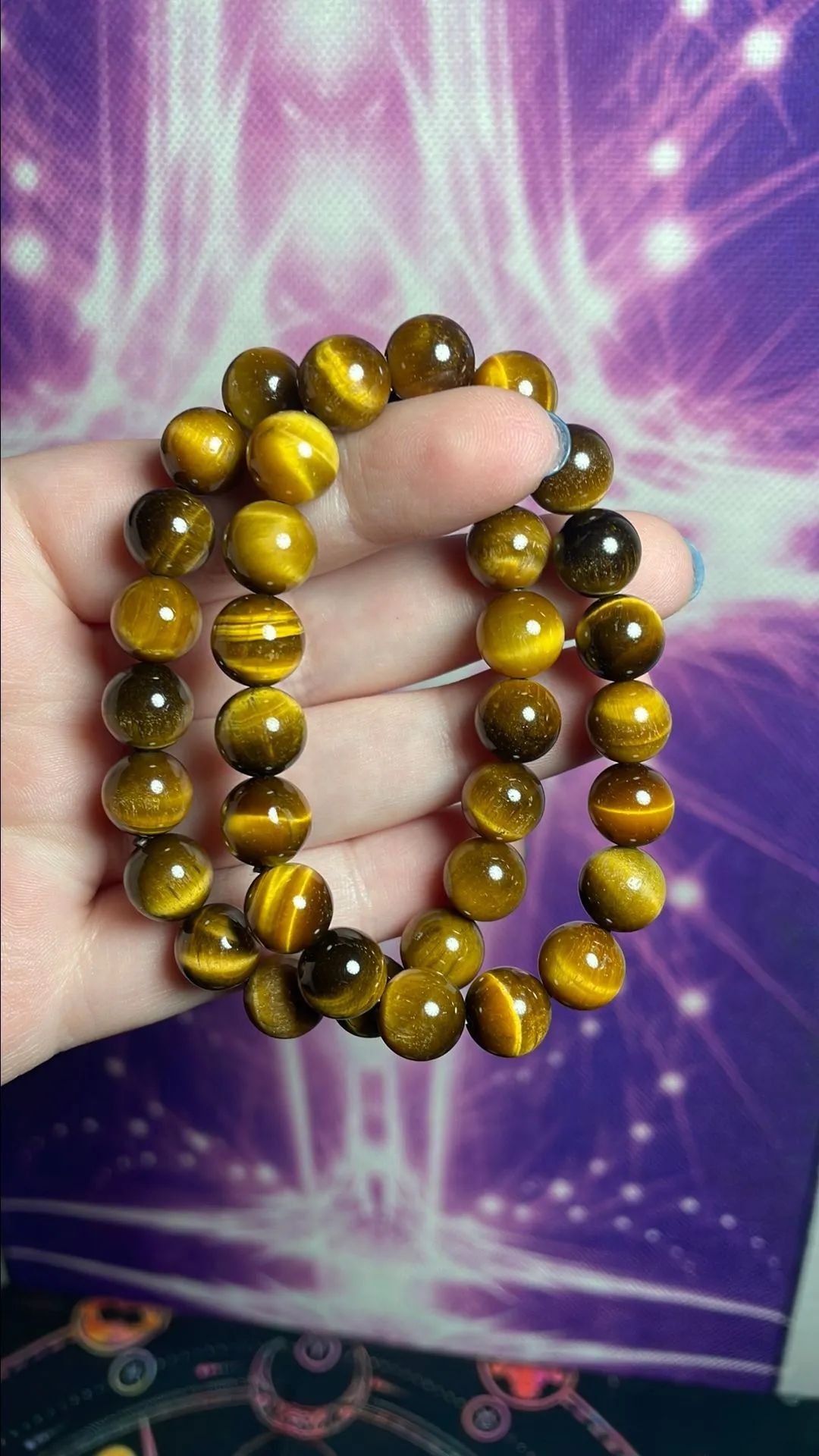 Product image for 10MM Tigers Eye Bracelet