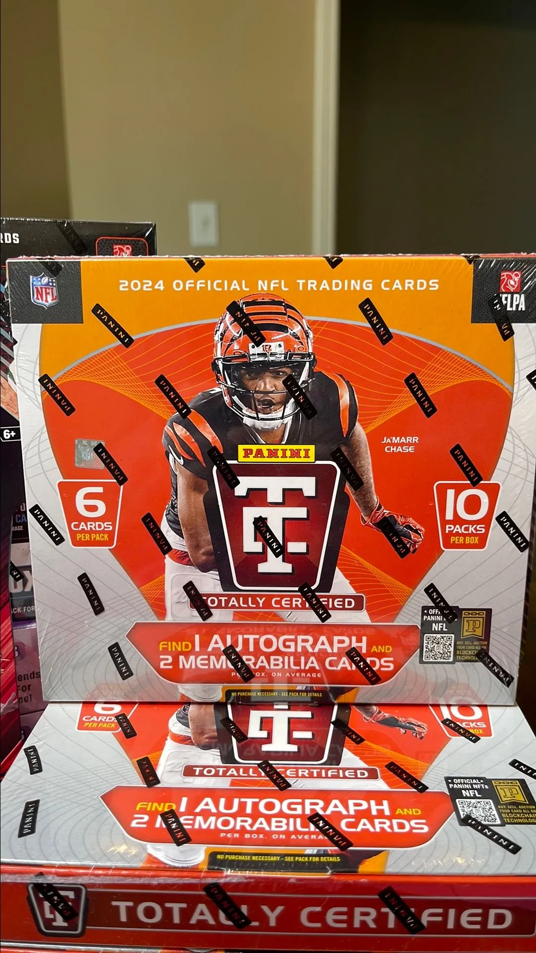 Product image for 2024 Totally Certified Football Premium Box