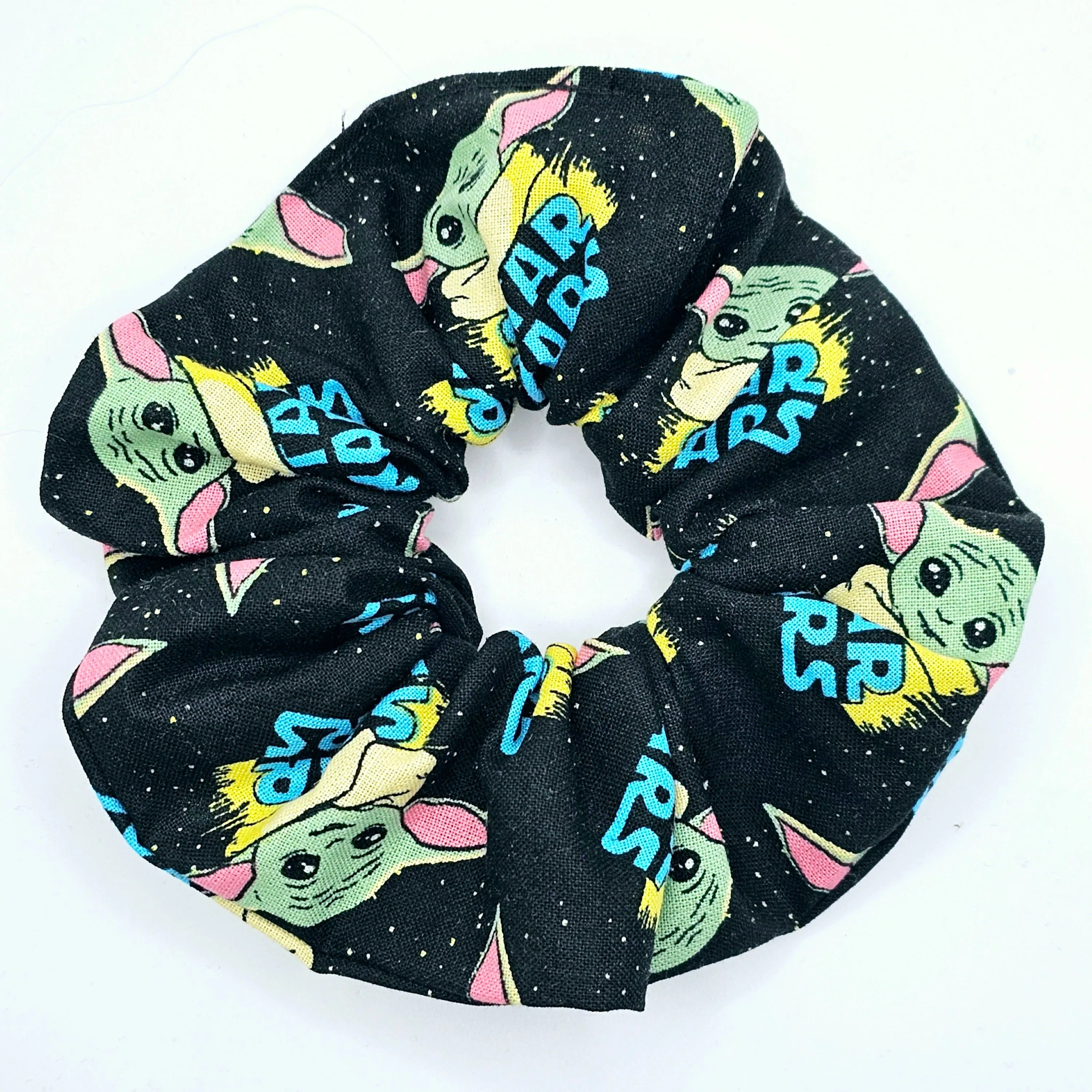 Product image for baby Yoda scrunchie
