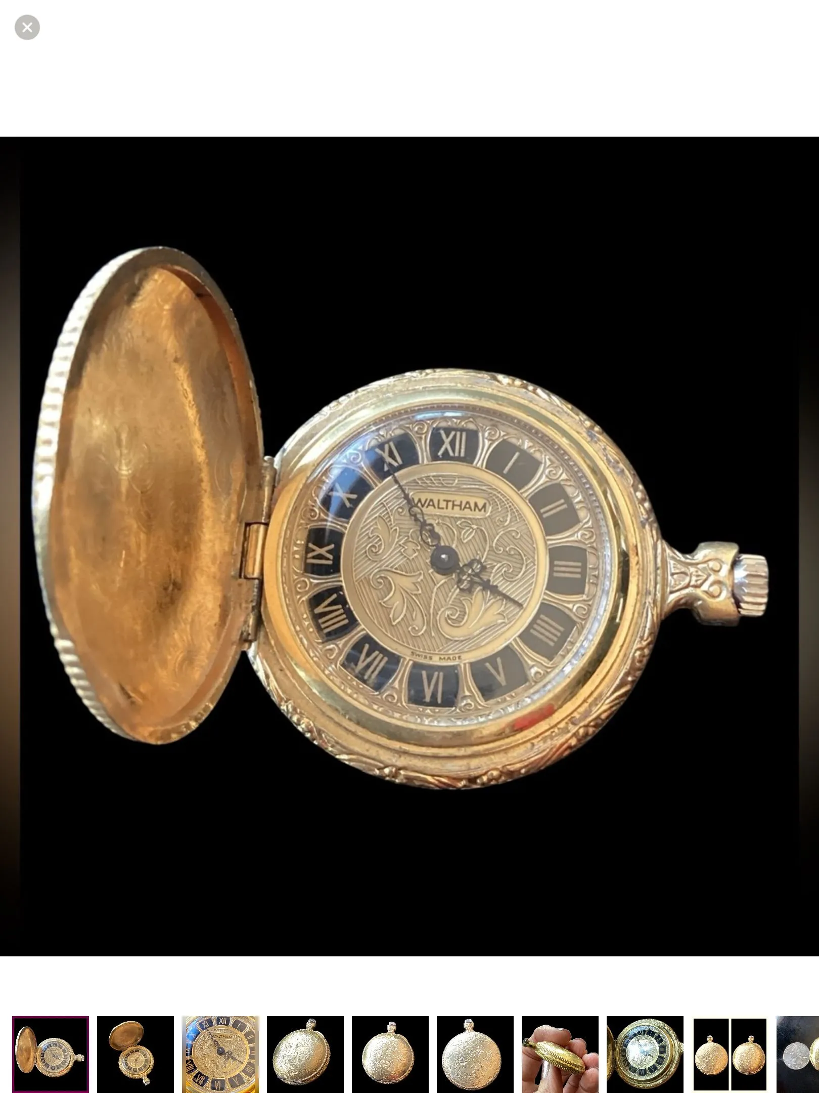 Product image for Waltham Swiss Made Mid Century Pocketwatch
