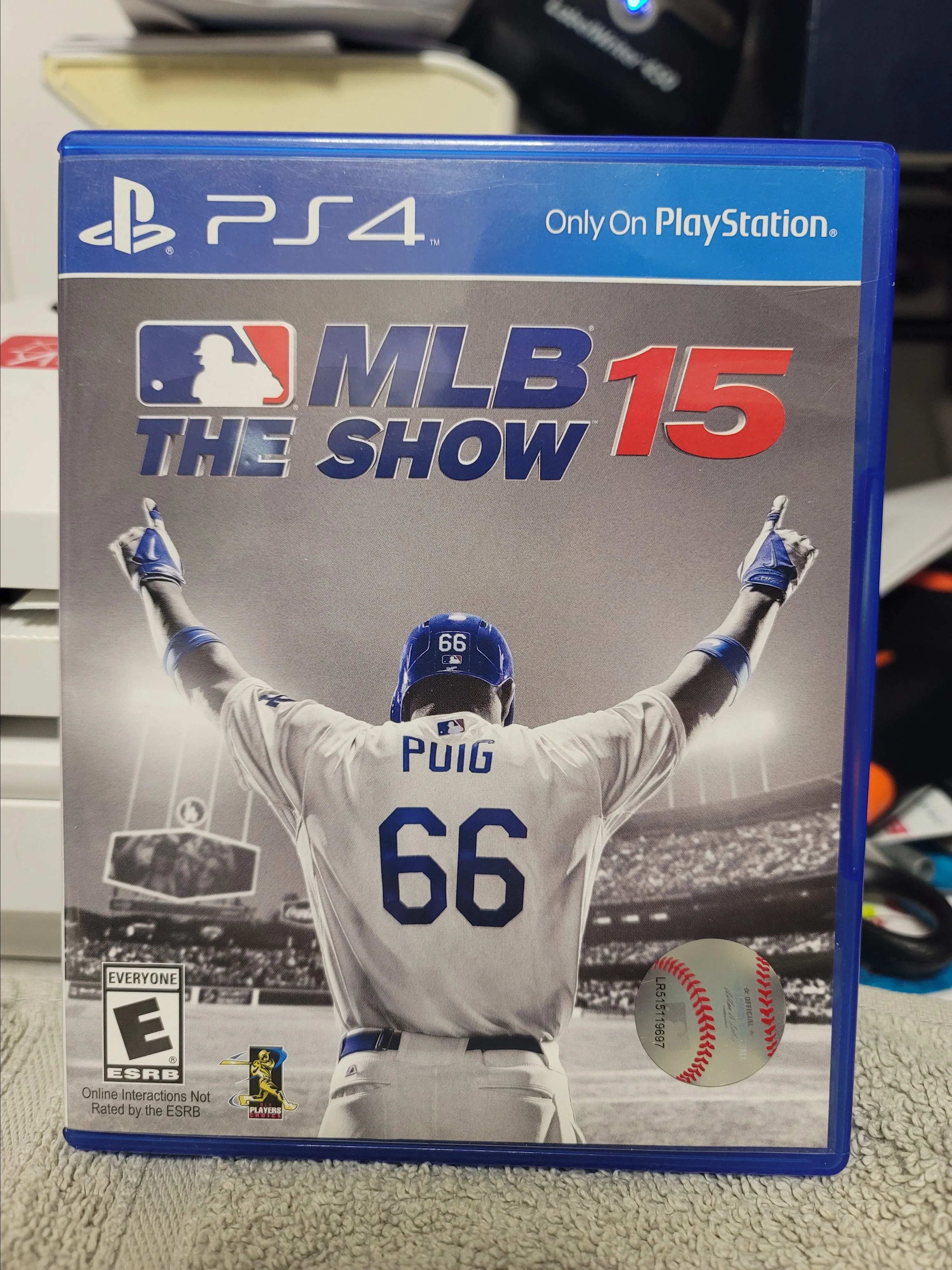Product image for PS4 MLB The Show 15 **Disc has a few scratches. Tests Good, no issues**