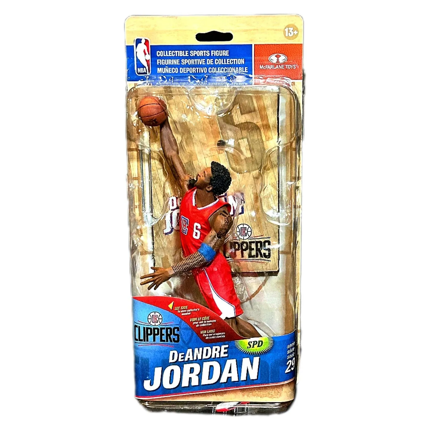 Product image for DeAndre Jordan Los Angeles Clippers Figure McFarlane Toys NBA Sports Picks Series 29