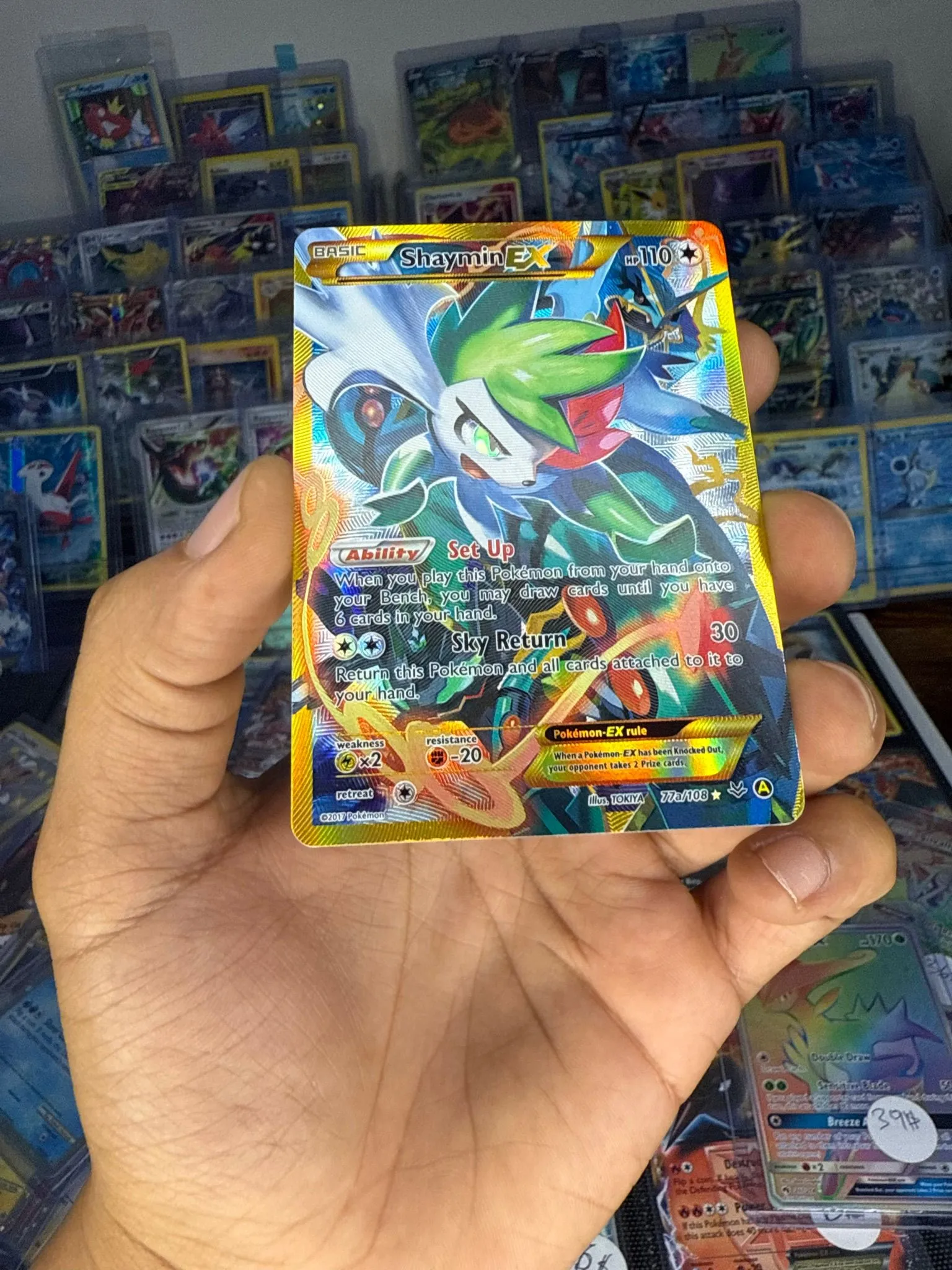 Shaymin EX 77a/108 Ultra Rare Alternate Art Promo  Whatnot: Shop, Sell,  Connect