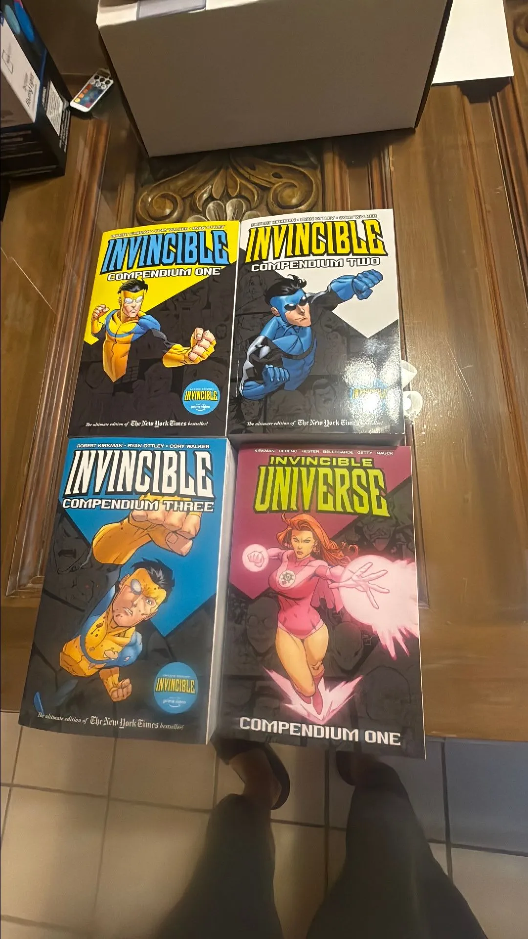 Product image for The Complete Invincible Saga: Compendiums 1,2,3  + Companion Collection