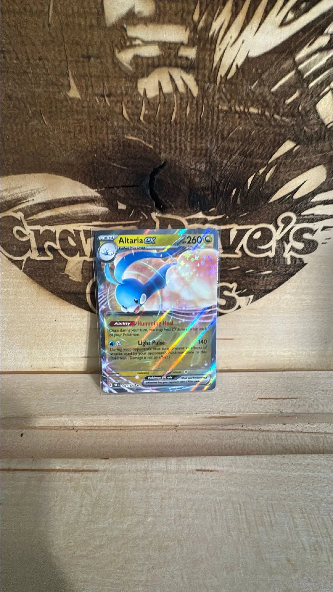 Product image for Altaria Ex [Holo] #140 Pokemon Paradox Rift
