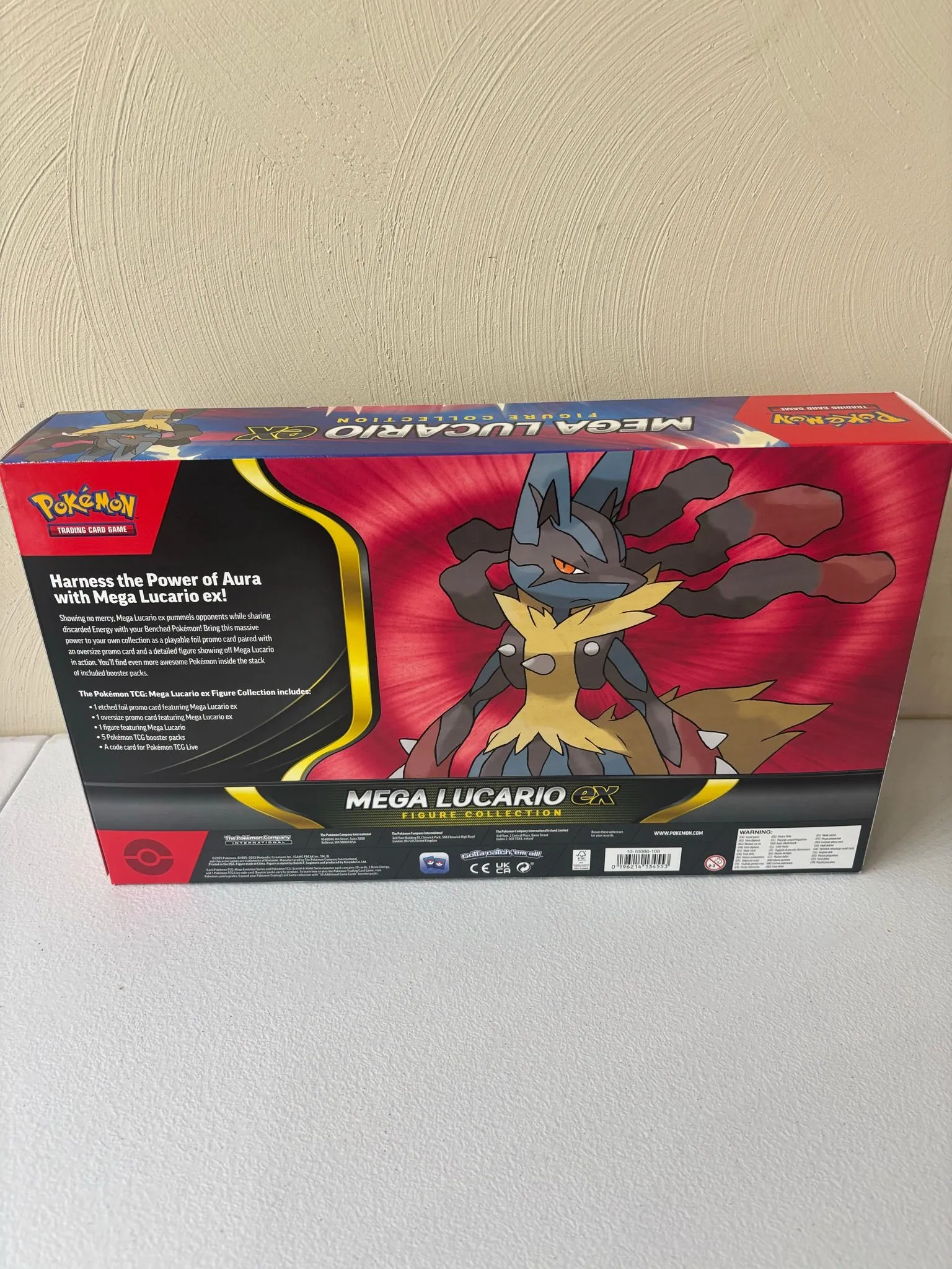 Pokmon 2U4ZS09XCPTT Mega Lucario ex Figure Collection, Etched Foil Promo  Card,  Whatnot: Shop, Sell, Connect