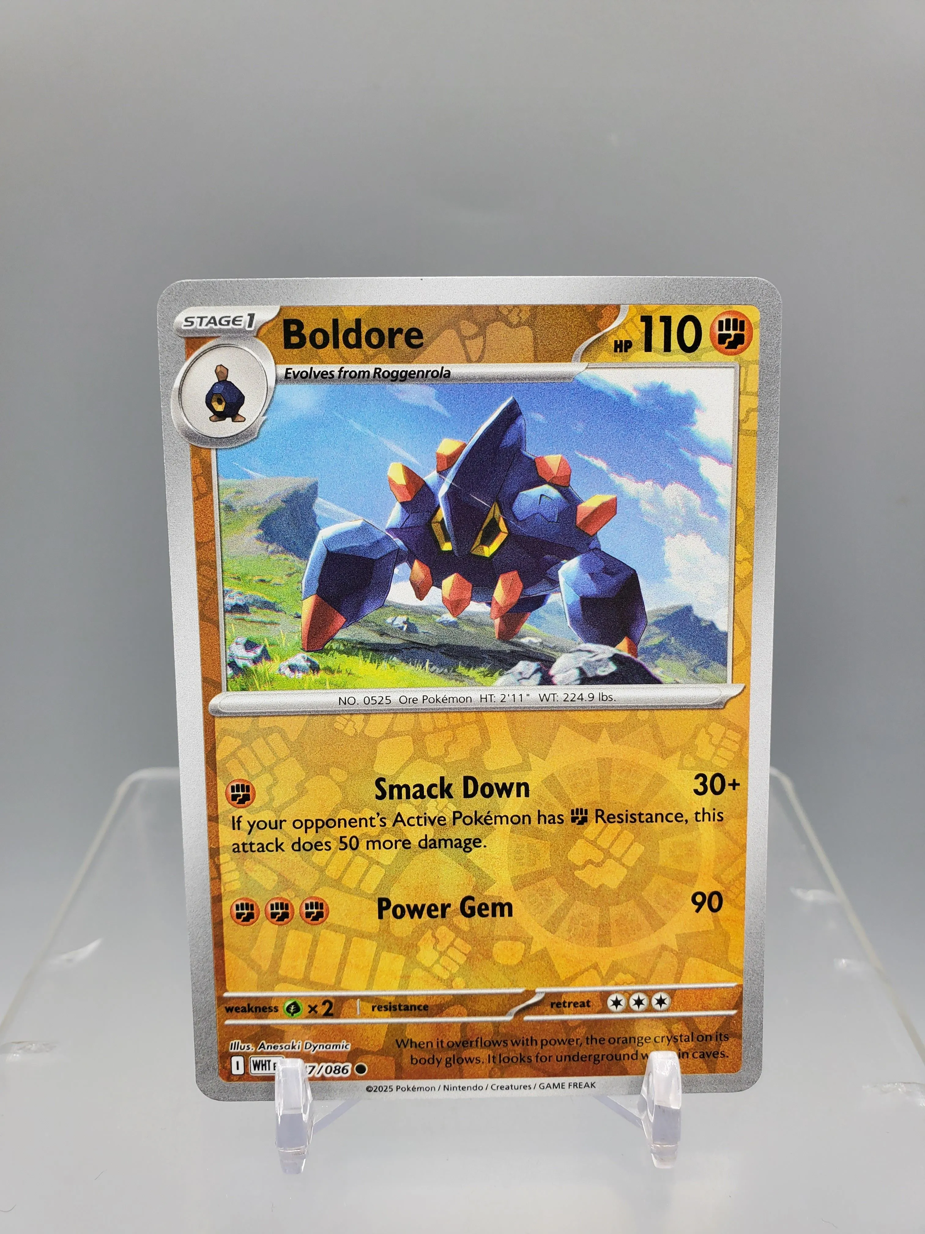 boldore pokemon card (70/149) - SM Base Set Base Set Type Boldore 2025 Scarlet & Violet: