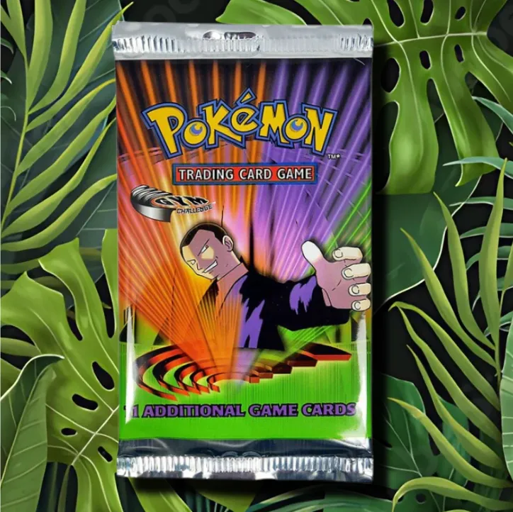 1st Edition Gym Challenge Booster Pack  Whatnot: Shop, Sell, Connect
