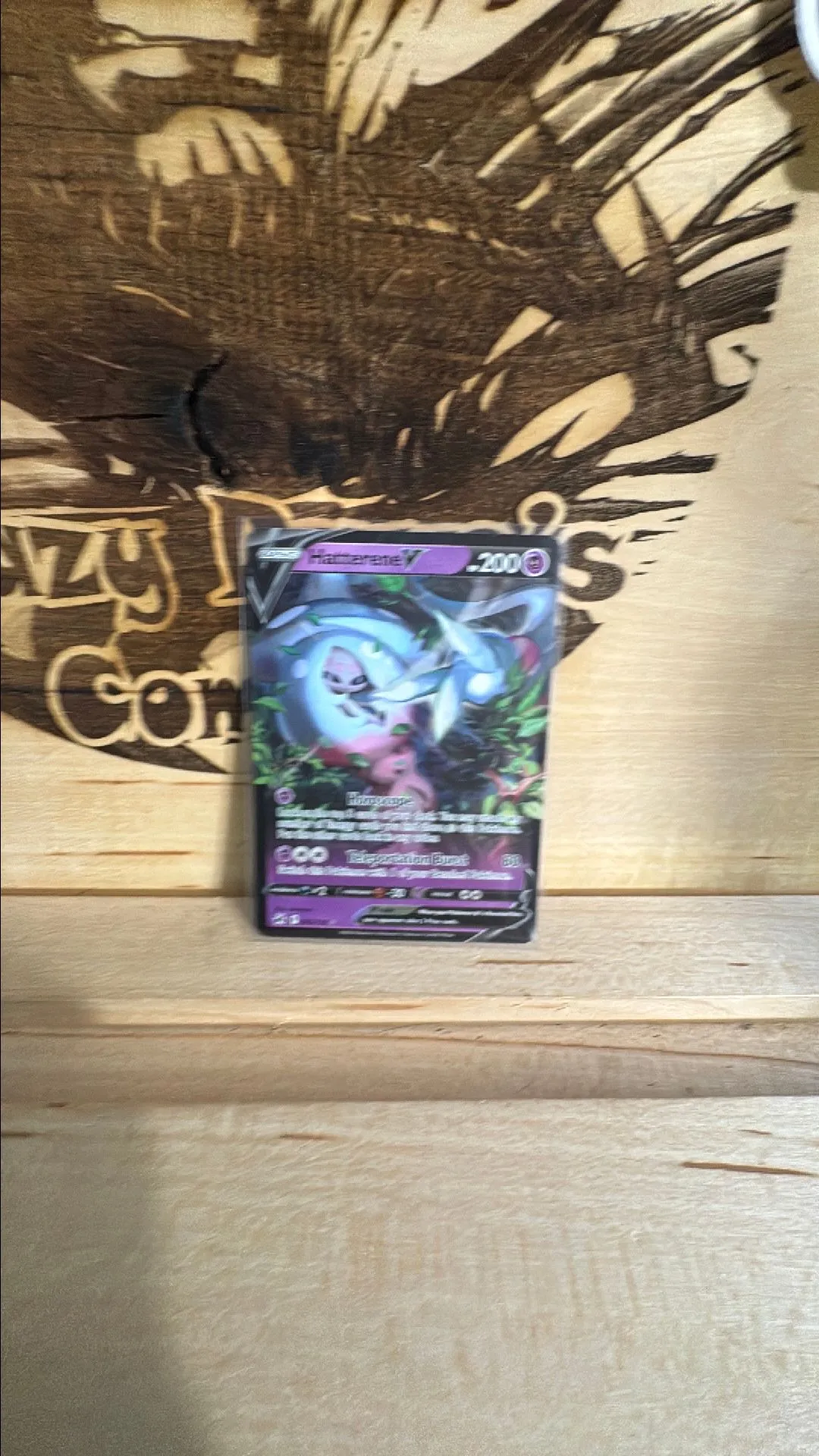 Product image for Hatterene V #65 Pokemon Crown Zenith