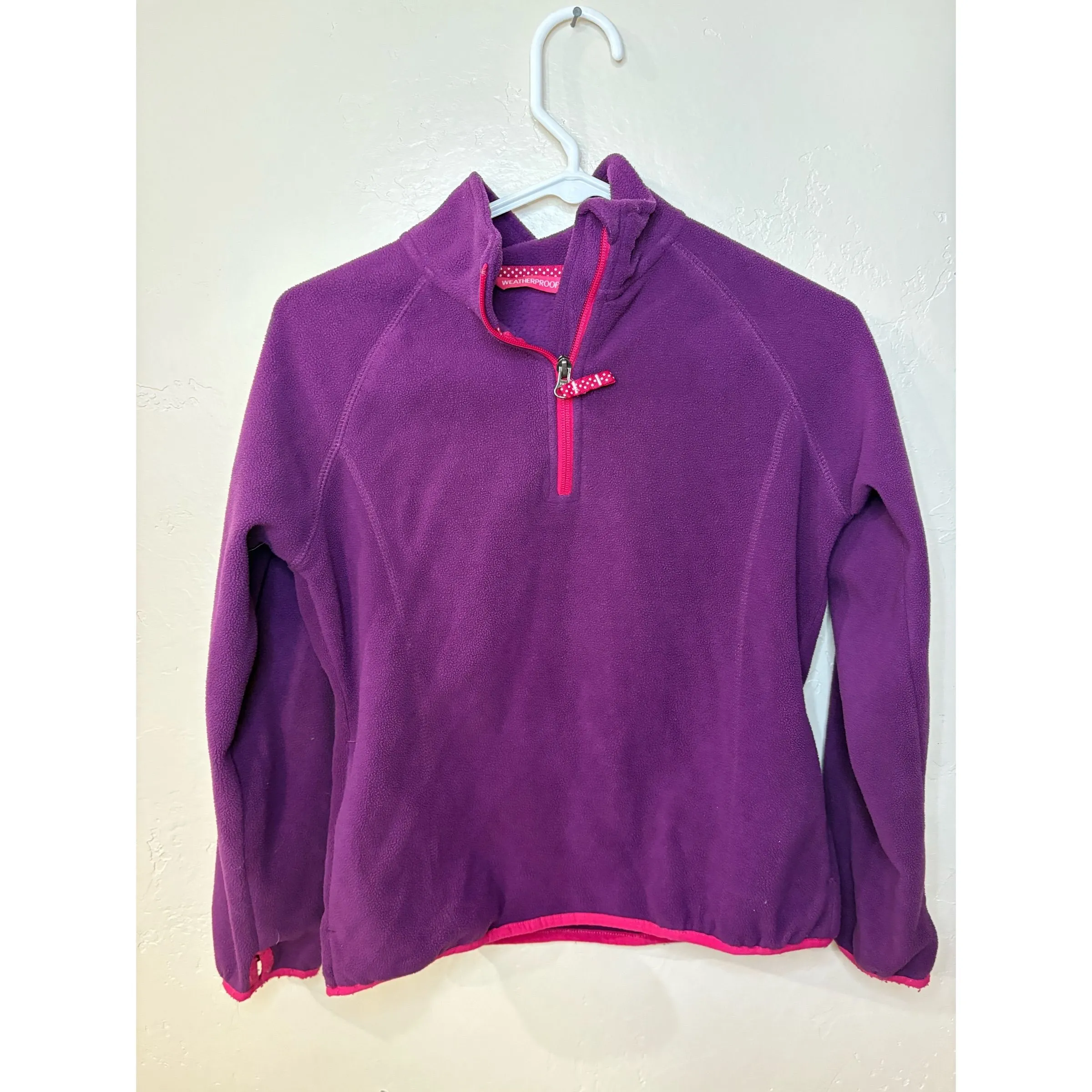 Product image for 055. Fleece Quarter Zip Size 12