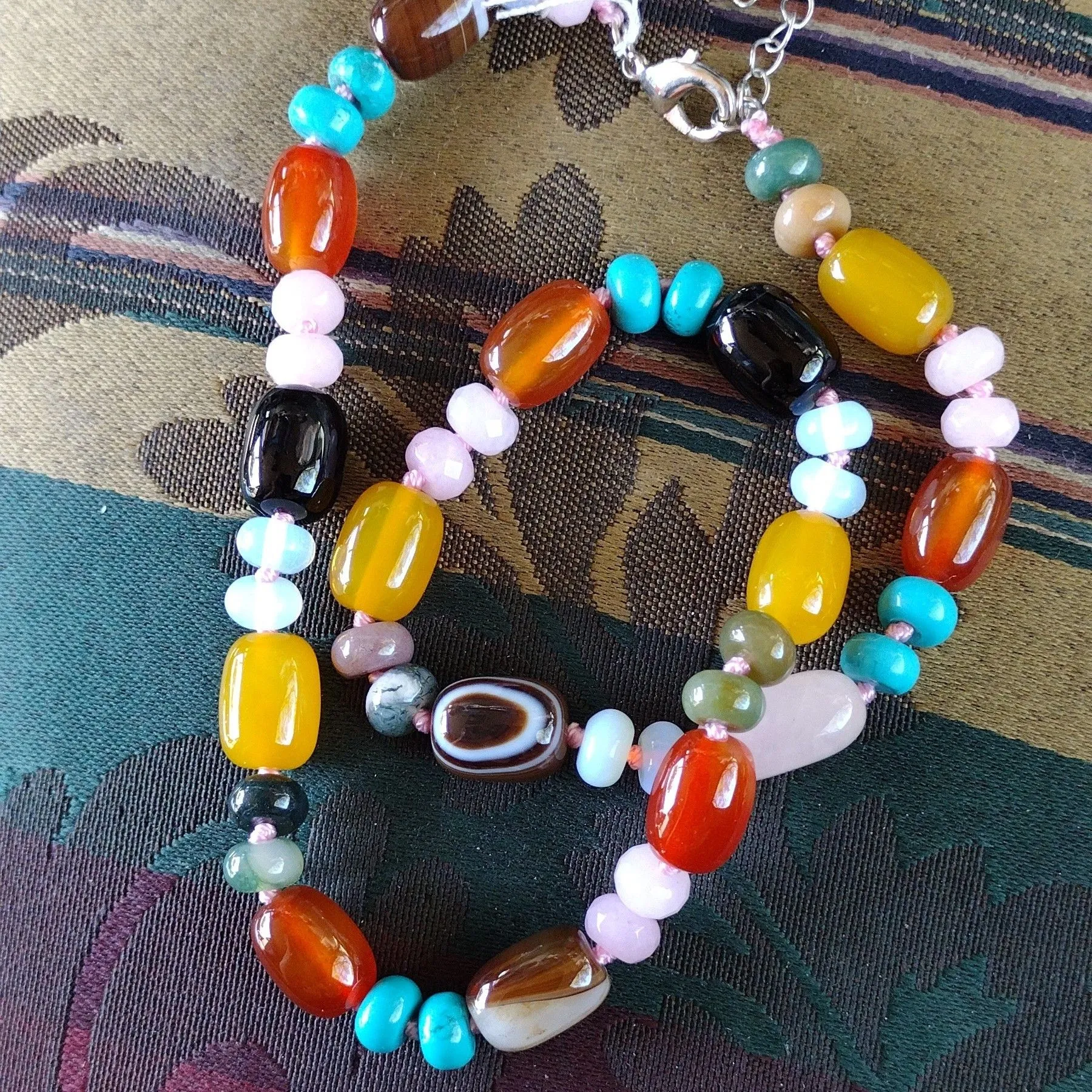 Product image for Multigem Beaded Necklace