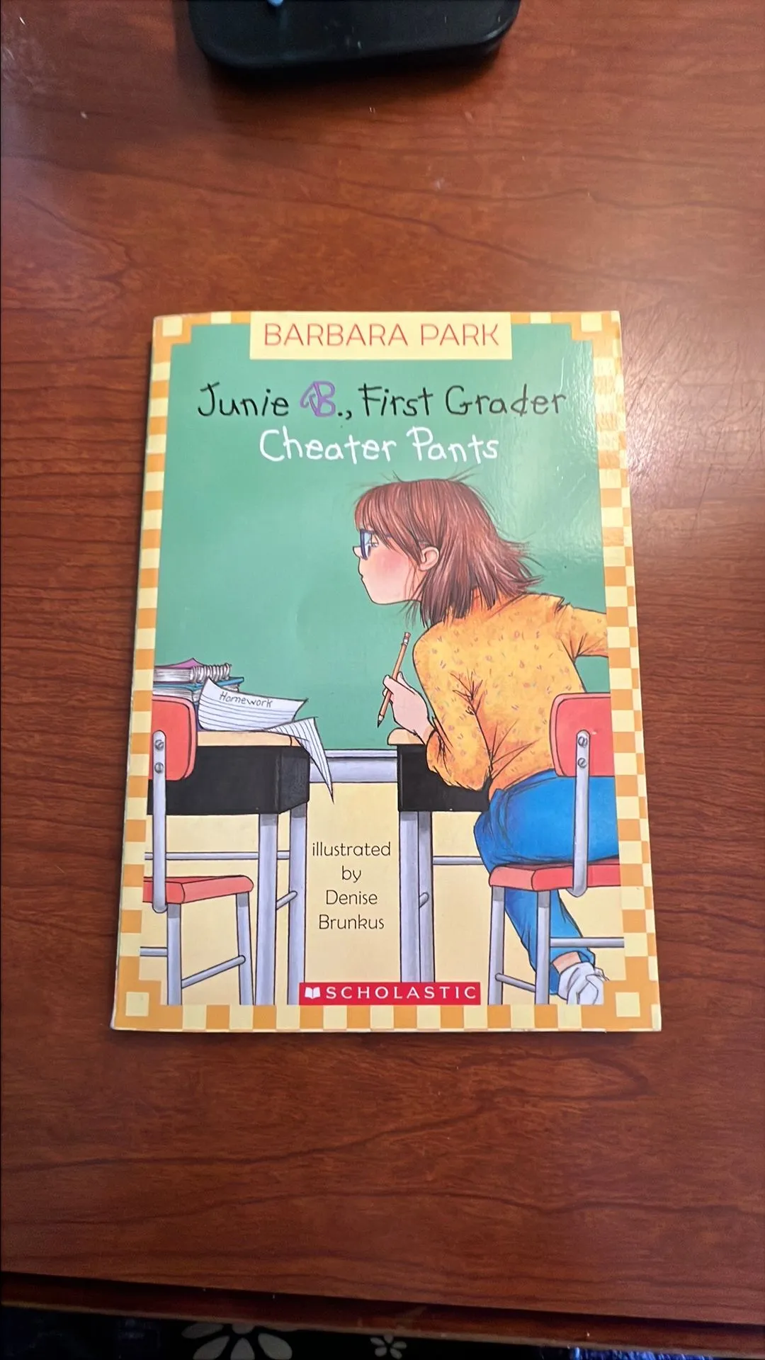 Product image for Junie B. Jones: Cheater Pants by Barbara Park – Paperback (Pre-Loved)