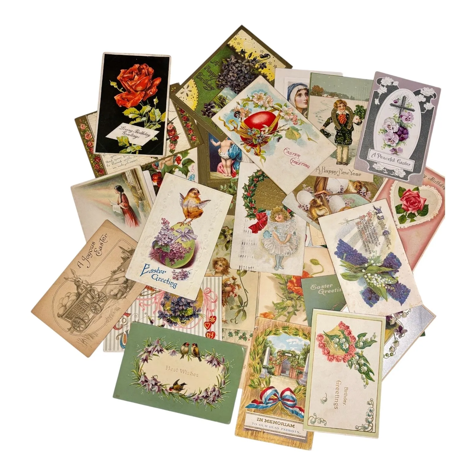 Product image for ONE Antique Holiday Postcard * Easter Xmas Vday Bday * Great Condition * Awesome Deal
