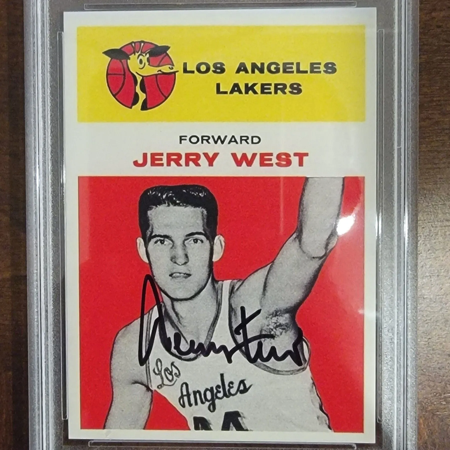 Product image for Jerry West Auto Card