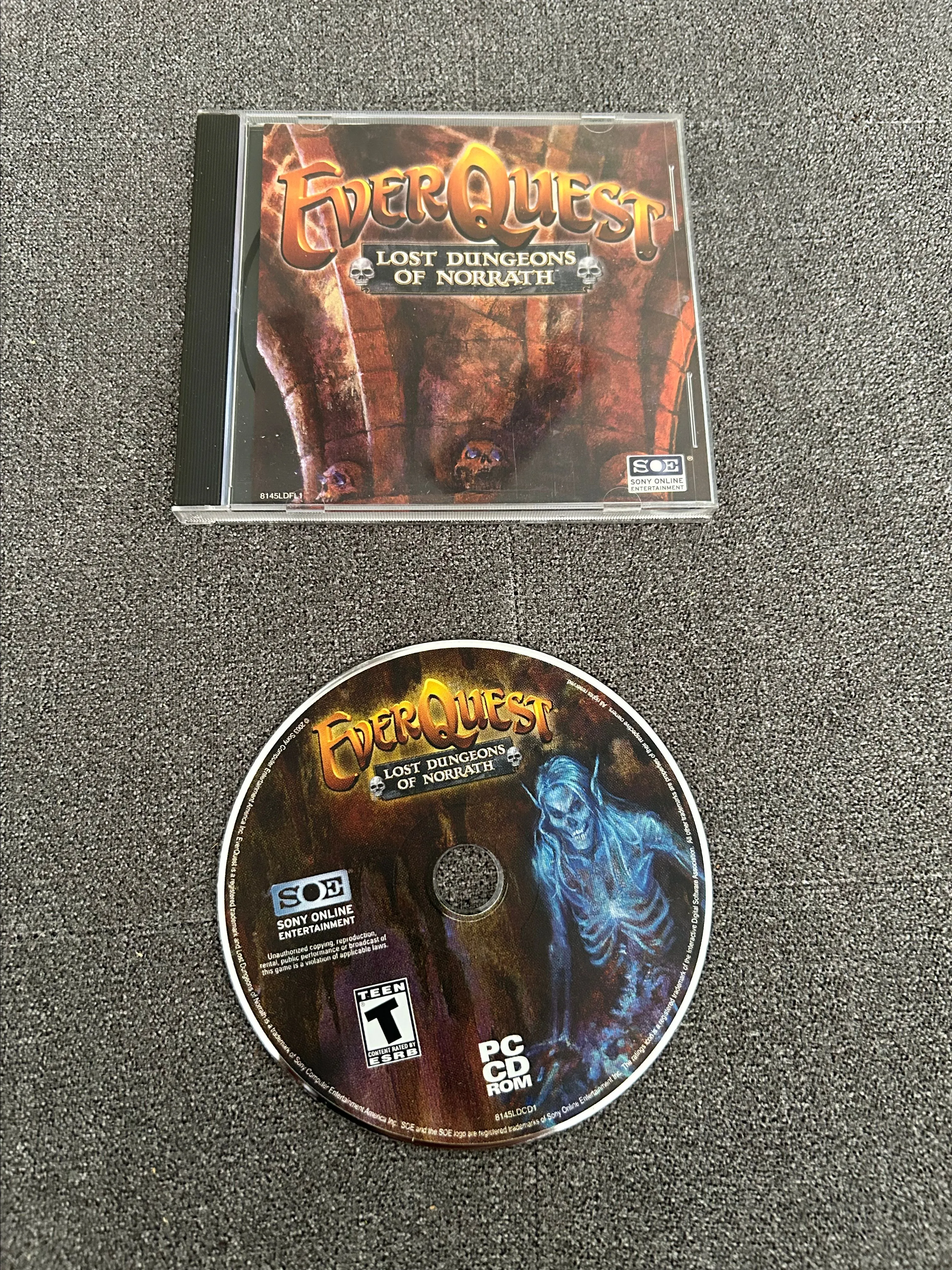 Product image for EverQuest Lost Dungeons of Norrath PC CD-ROM MMORPG Win 95 Jewel Case 2003