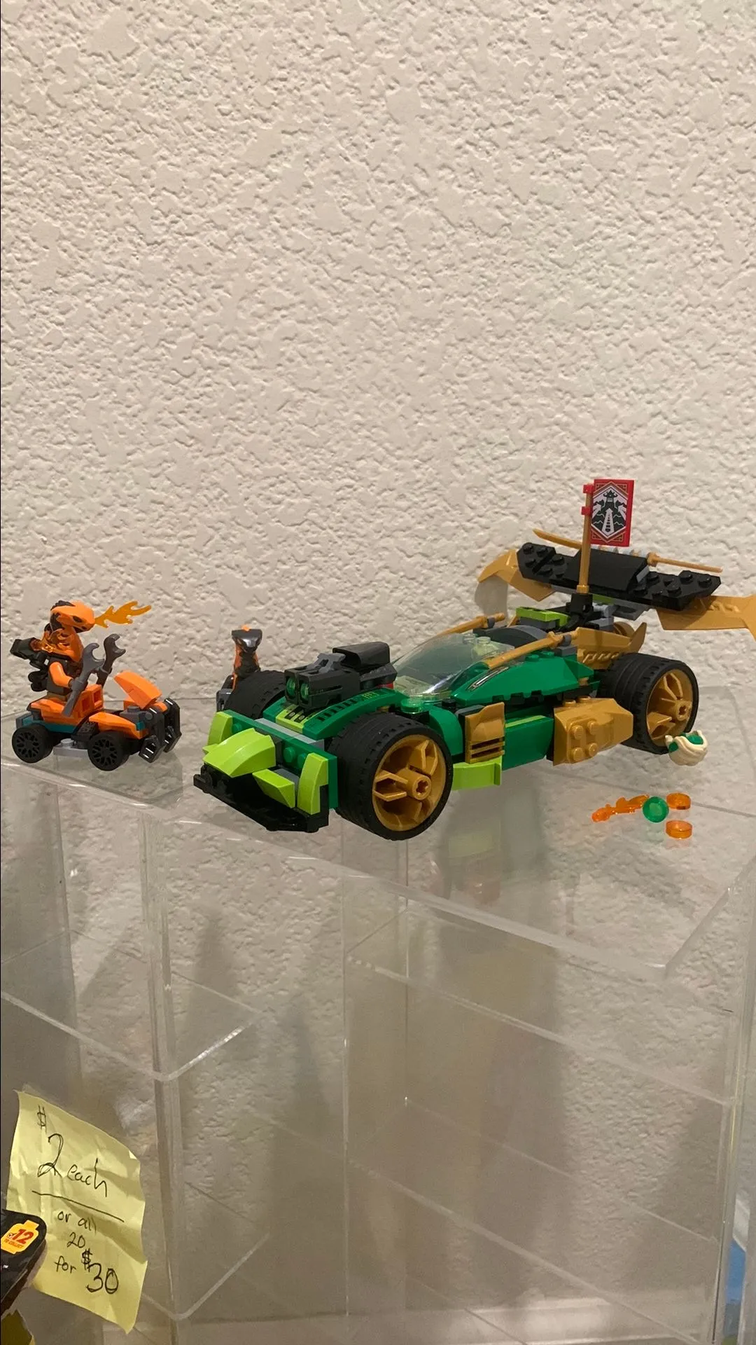 Product image for Ninjago 71763 Lloyd's Race Car EVO