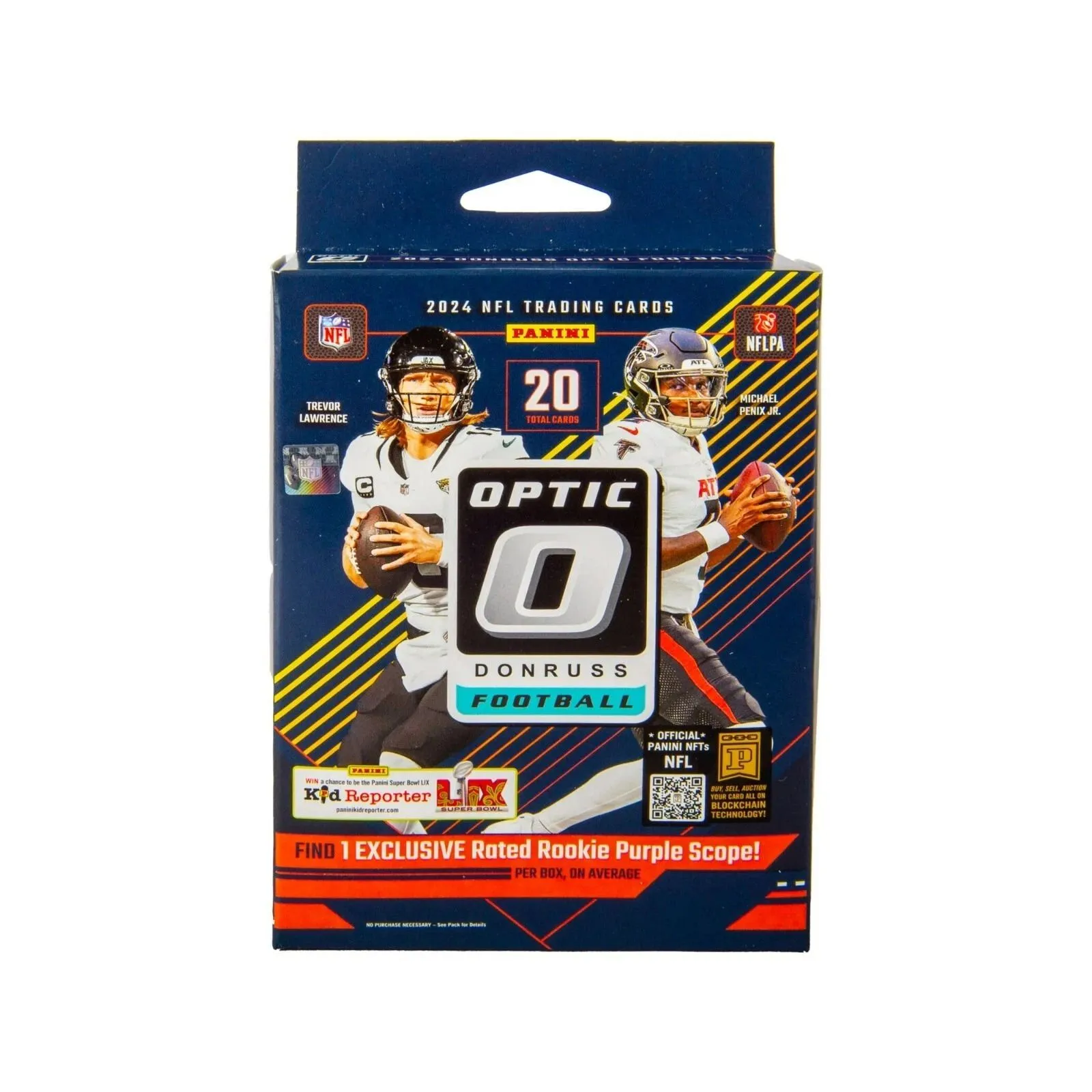 Product image for 2024 Panini Donruss Optic NFL Football Trading Card Hanger Box
