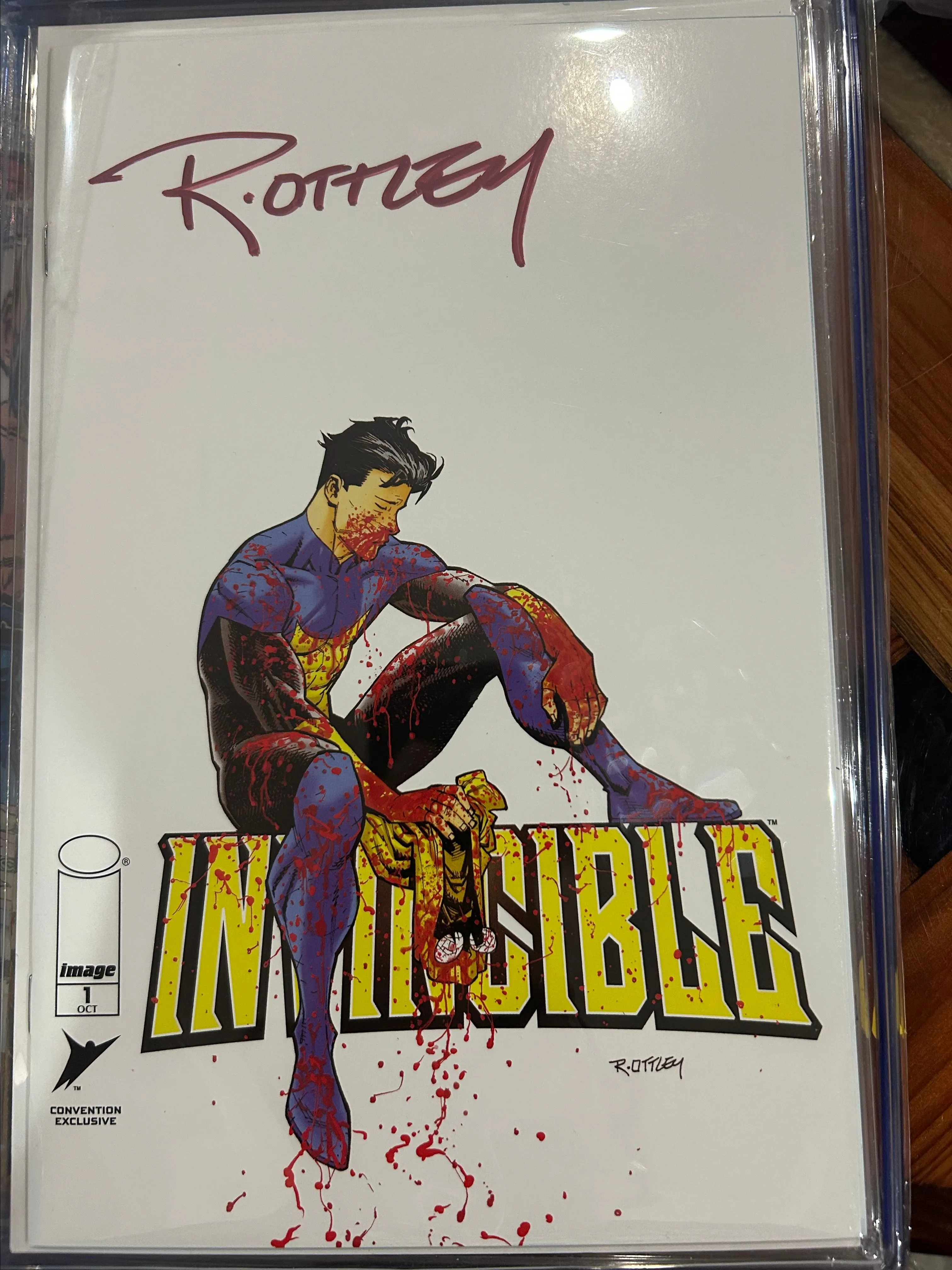 Product image for INVINCIBLE #1 (Convention Edition A) Variant Ryan Ottley