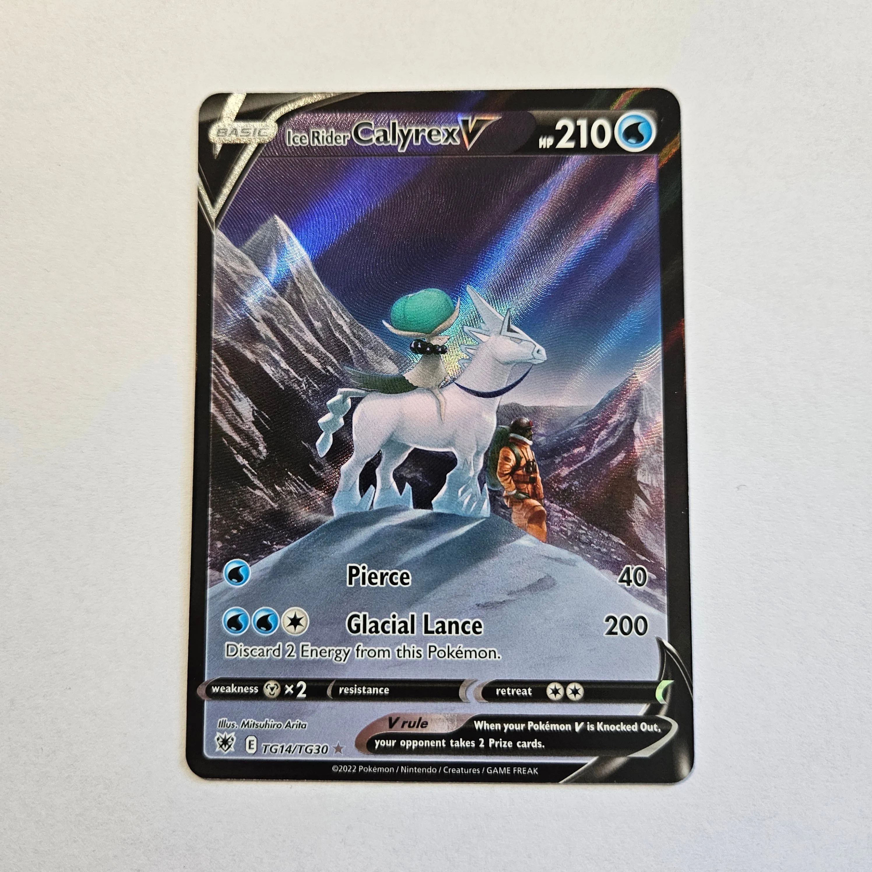 Product image for Ice Rider Calyrex V TG14