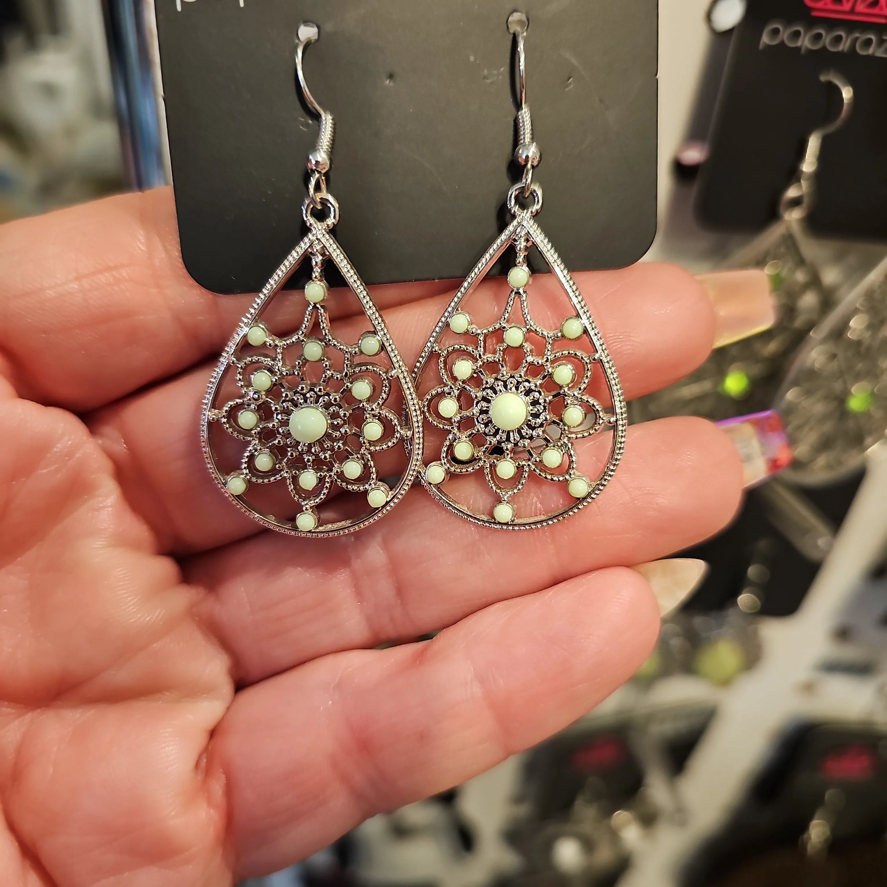 Product image for Tear drop dangle earrings