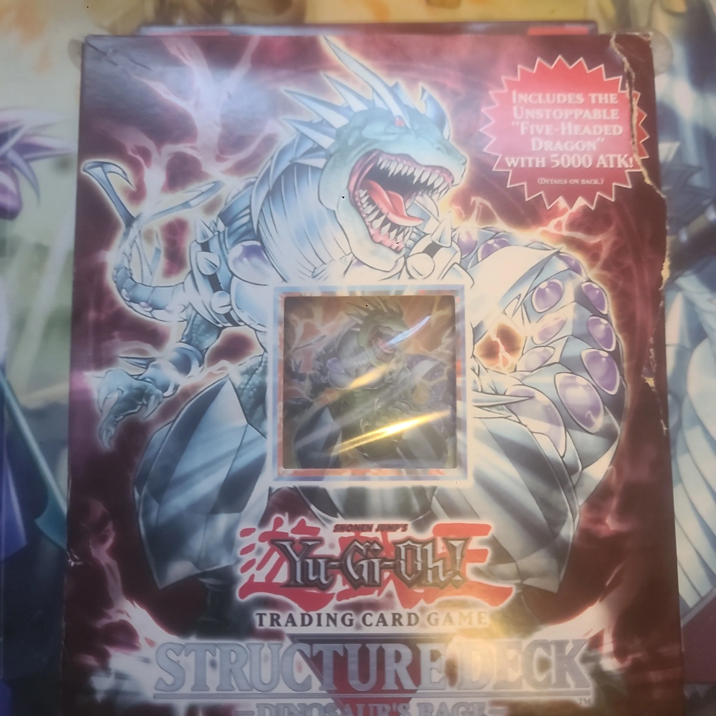 Product image for yugioh structure deck dinosaurs rage special set