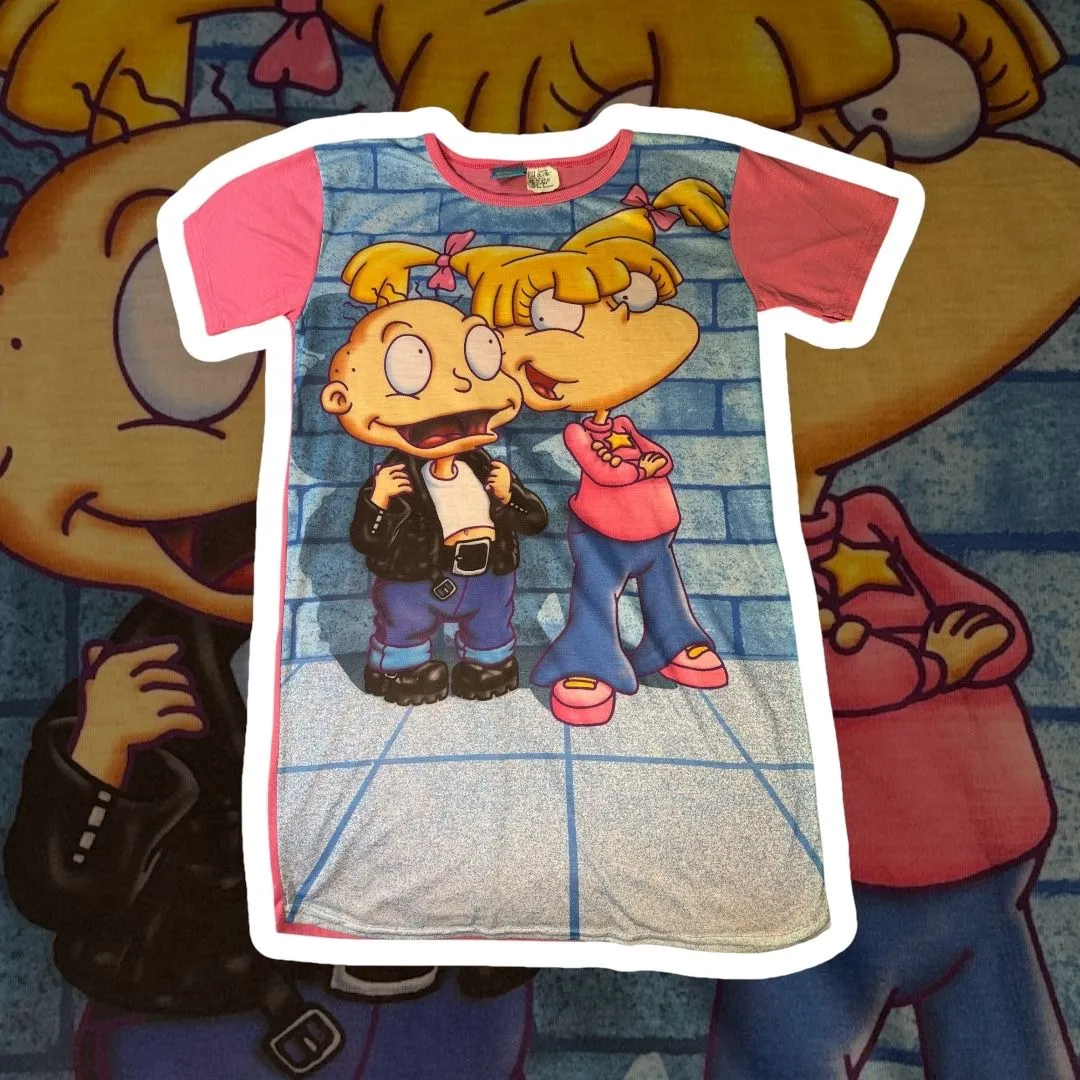 Product image for Size:8 NWT 1999 Vintage Rugrats Pj Gown
