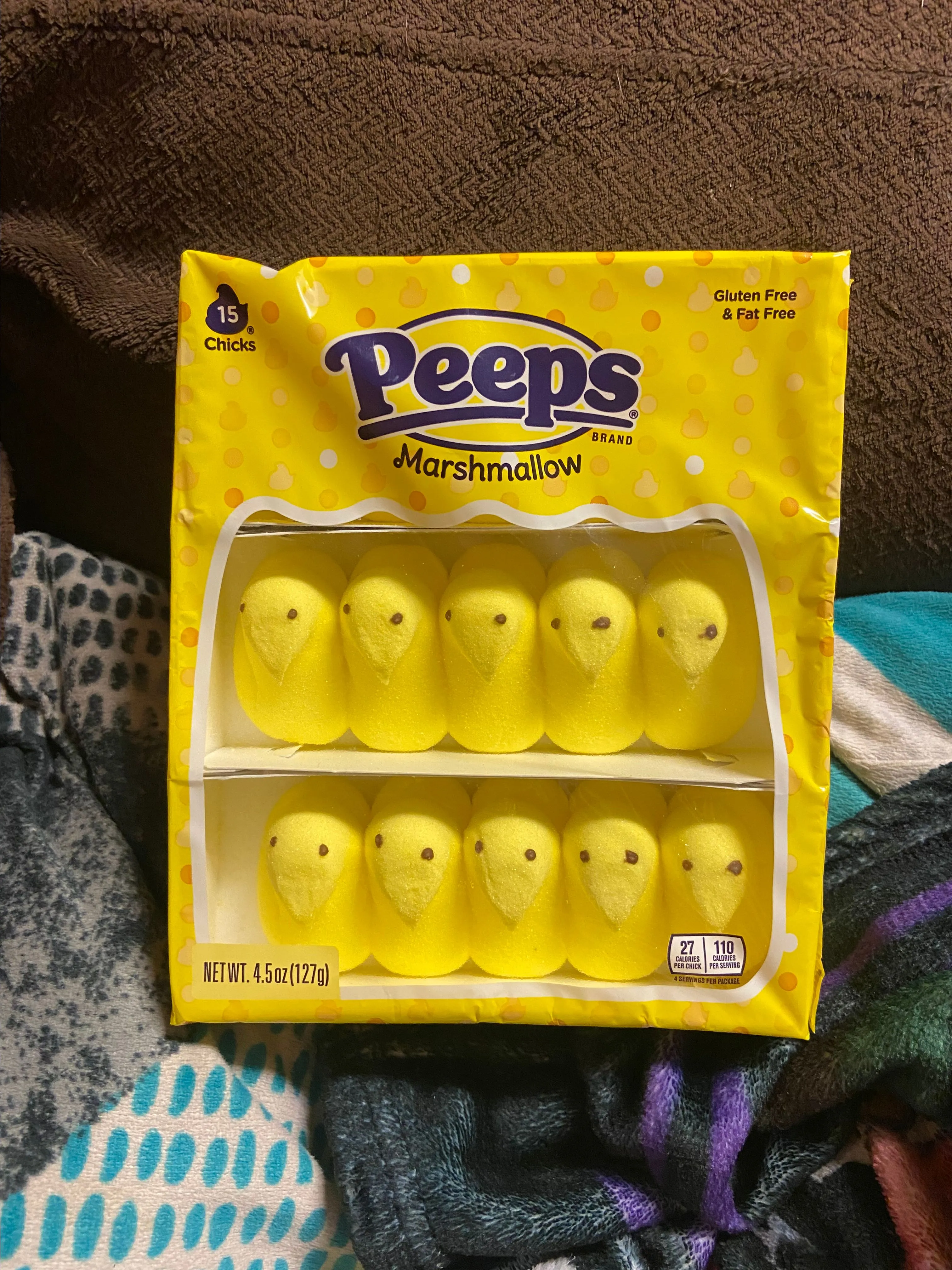 Product image for XSNACKS- peeps yellow 15pk