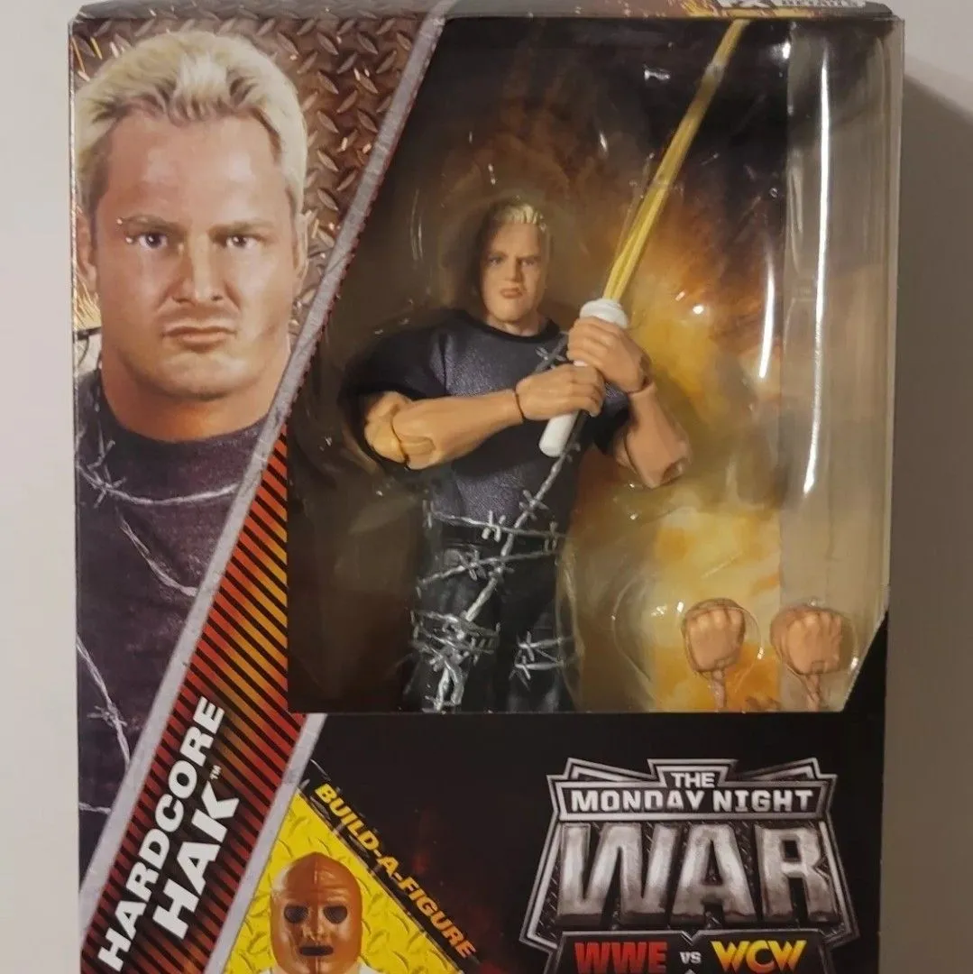 Product image for WWE Mattel Elite Monday Night War Series 6 Hardcore Hak Figure 2025 ECW Sandman