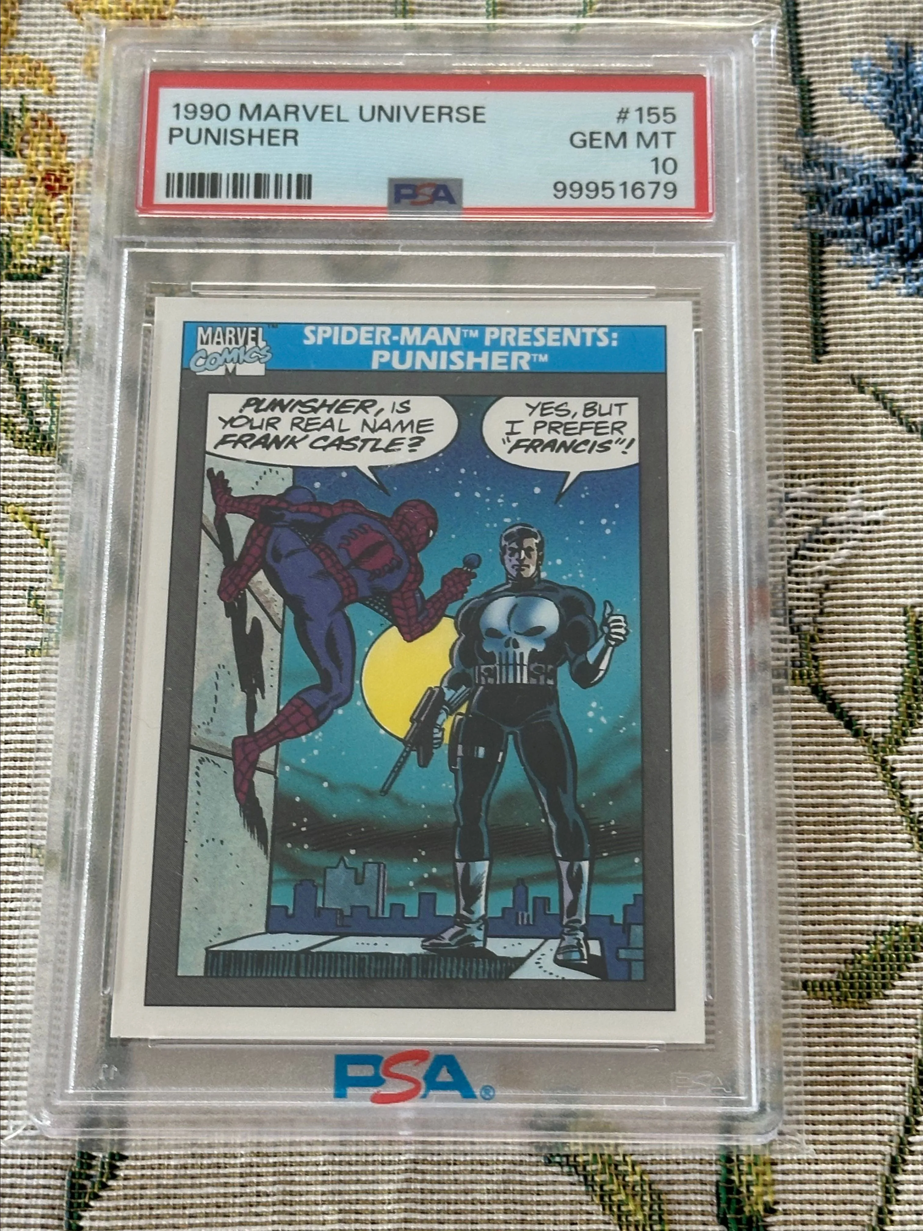 Product image for PSA 10 Spider-Man Presents Punisher