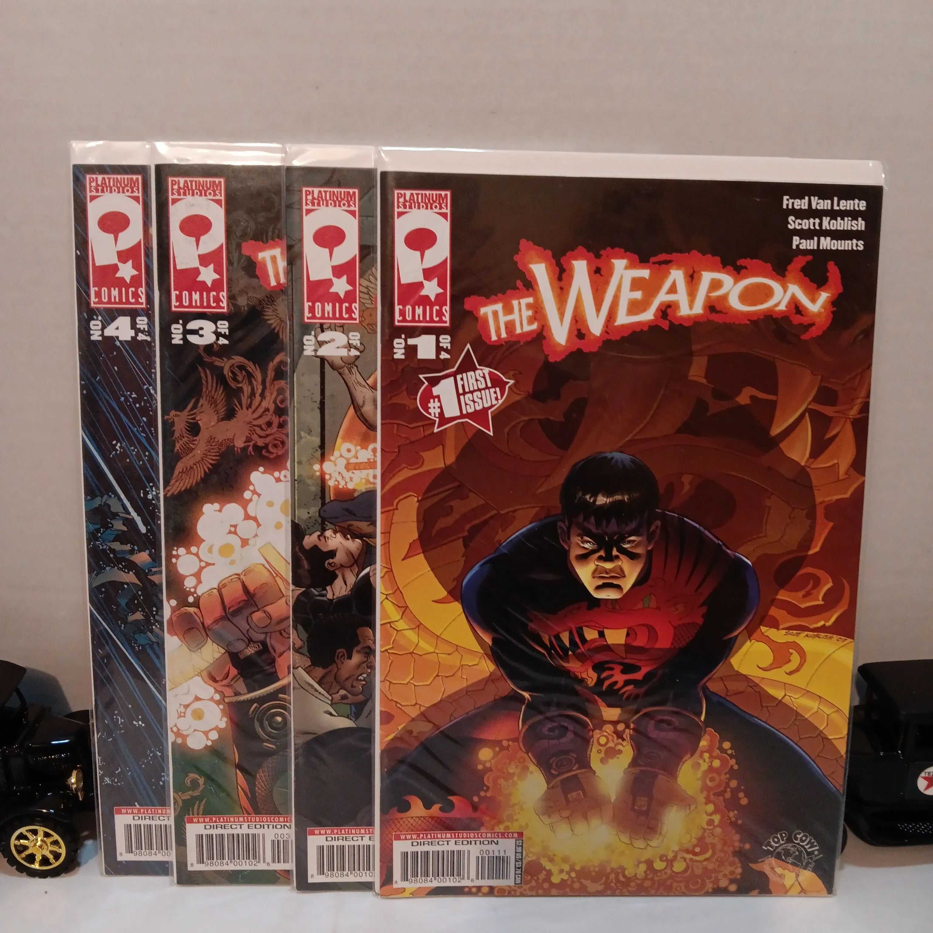 Product image for The Weapon 1-4 Complete set