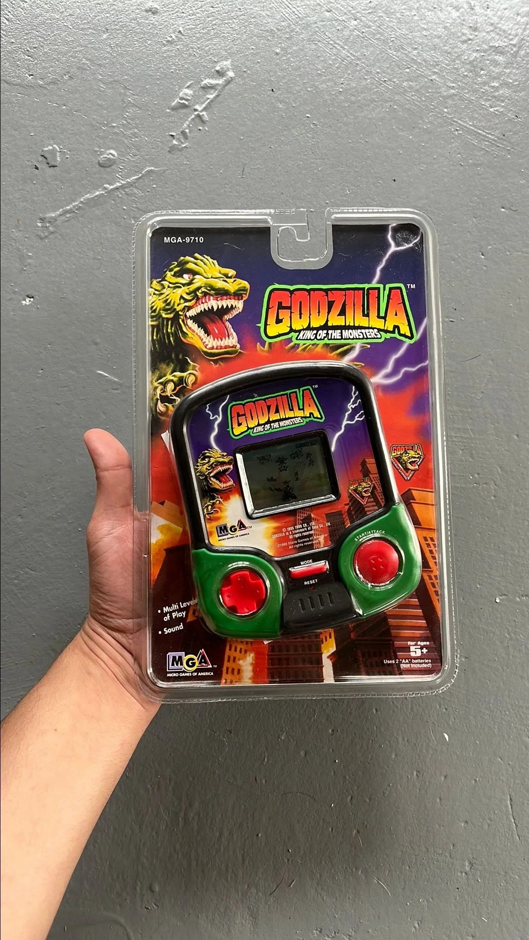 Product image for Godzilla King of Monsters Handheld Game