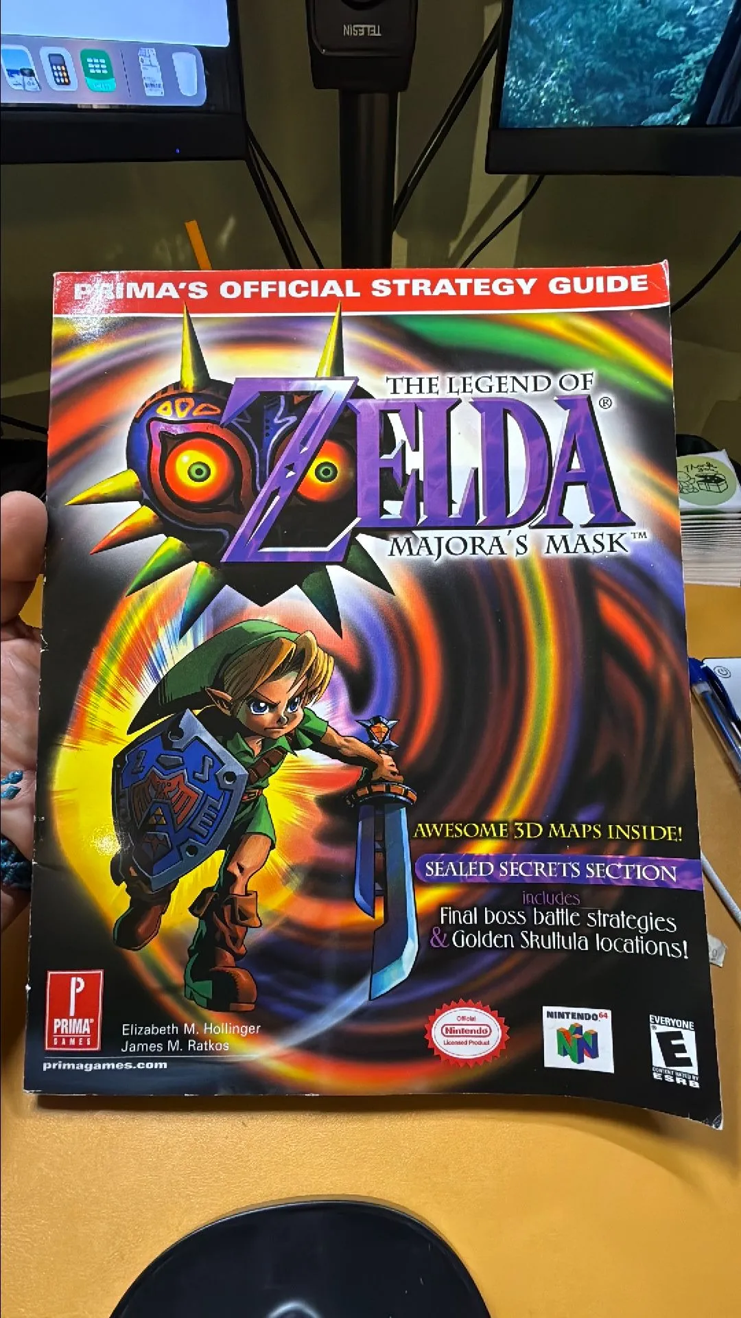 Product image for The legend of Zelda majora's mask guide