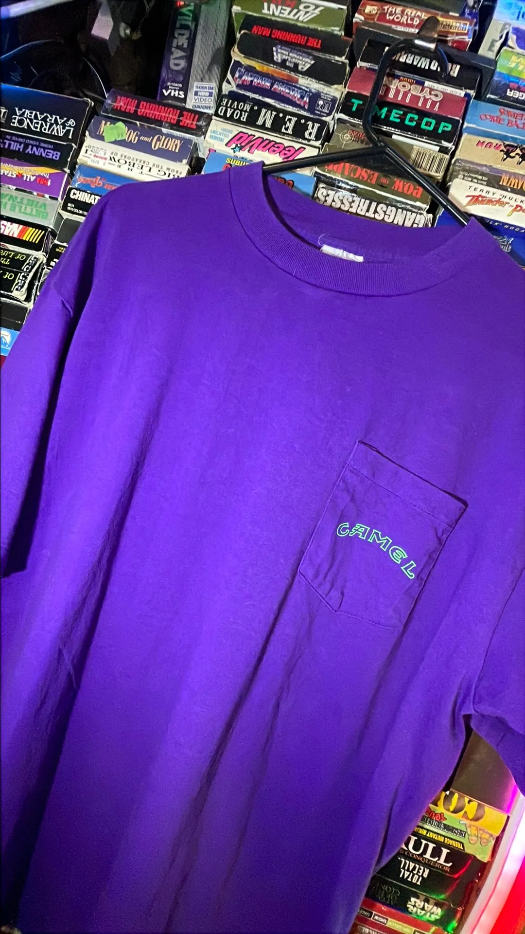 Product image for camel cigarettes 1993 purple stuff pocket xl