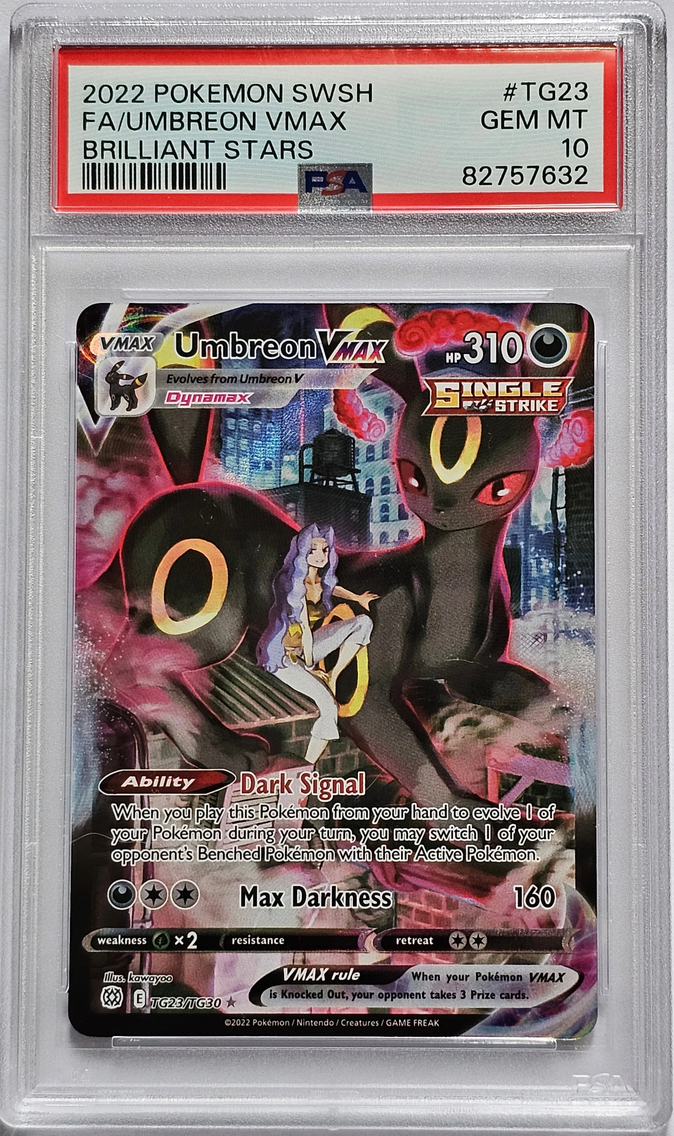 PSA Gem Mint 10 Umbreon VMax Secret Rare #TG23/TG30 (Brilliant Stars  TG23/TG30)  Whatnot: Shop, Sell, Connect