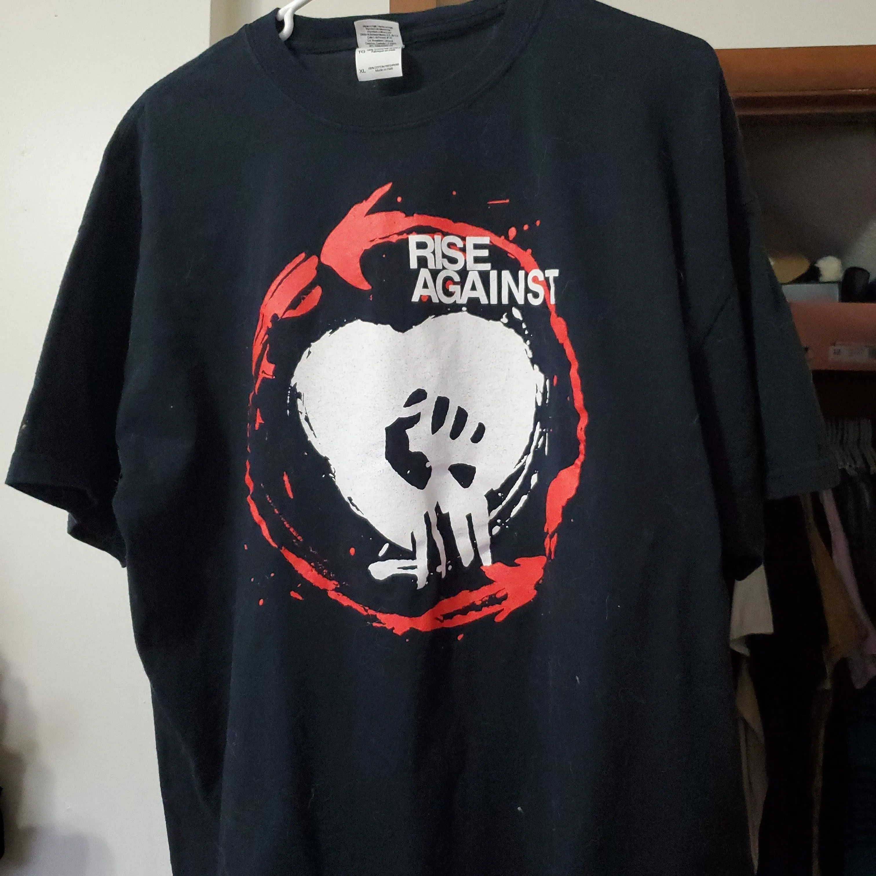 Product image for Rise Against 2011 Tour Tee XL