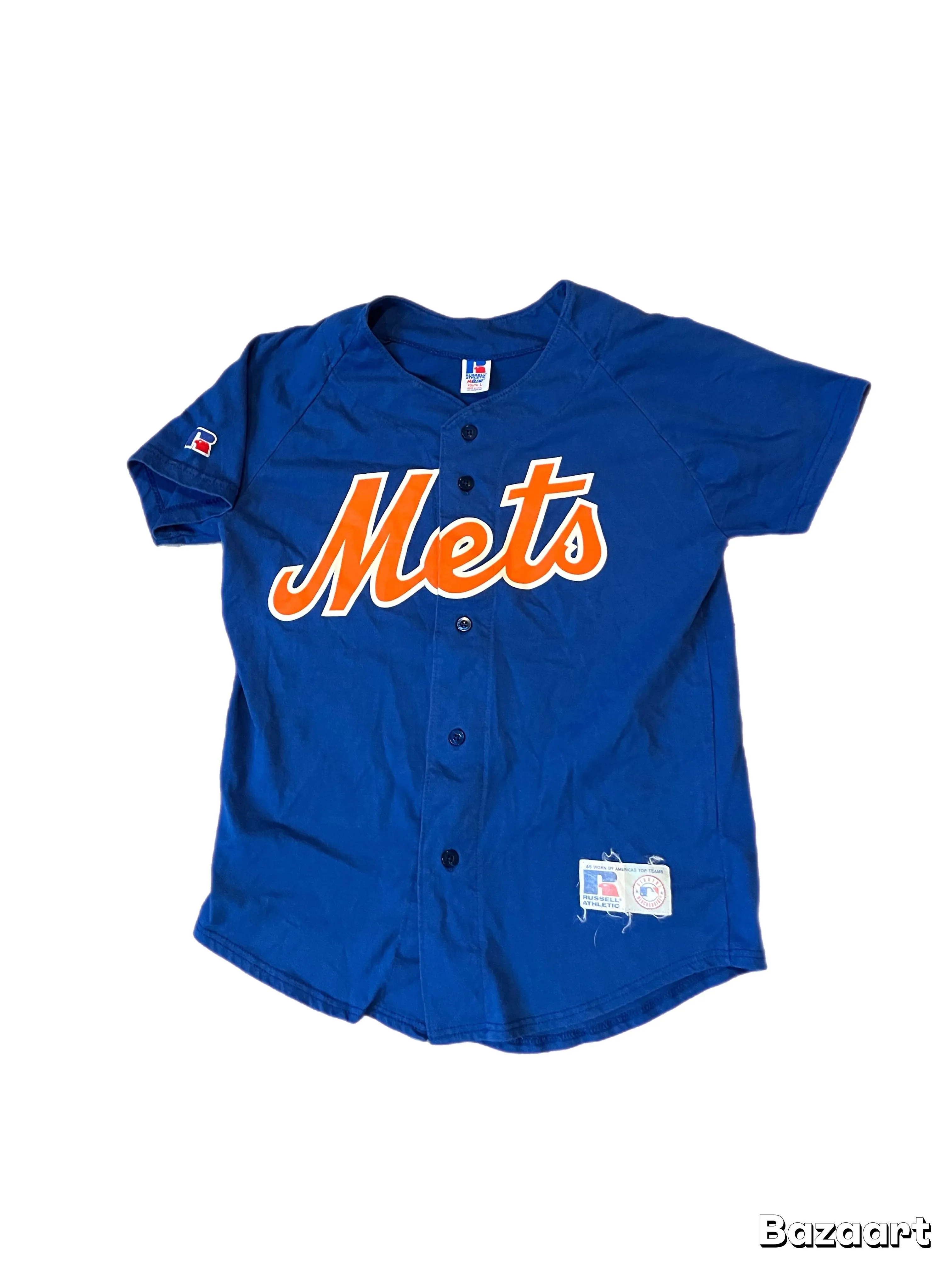 Product image for 90s Russell Mets jersey