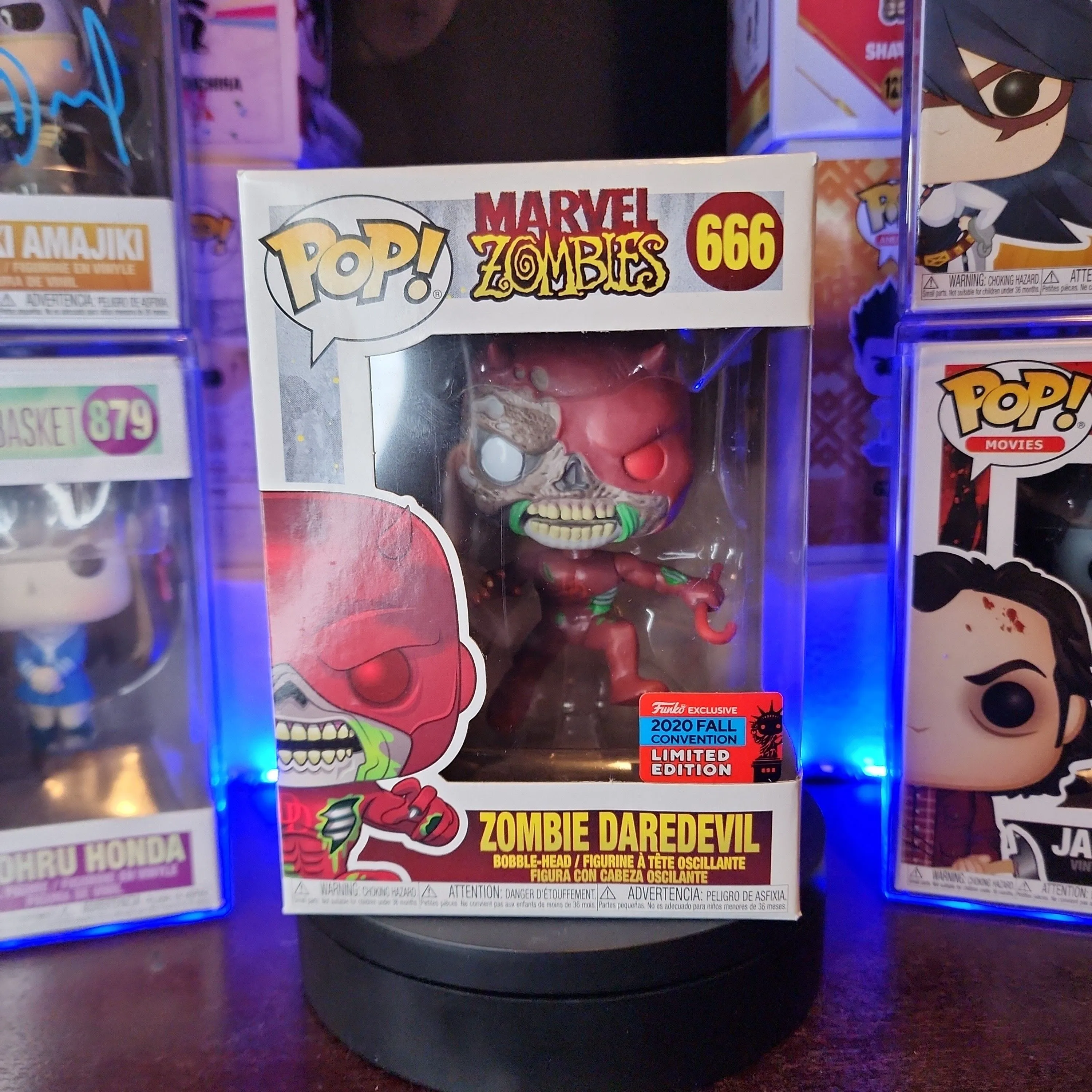 Product image for Funko POP! Marvel Zombies #666 Zombie Daredevil [2020 Fall Con LE]