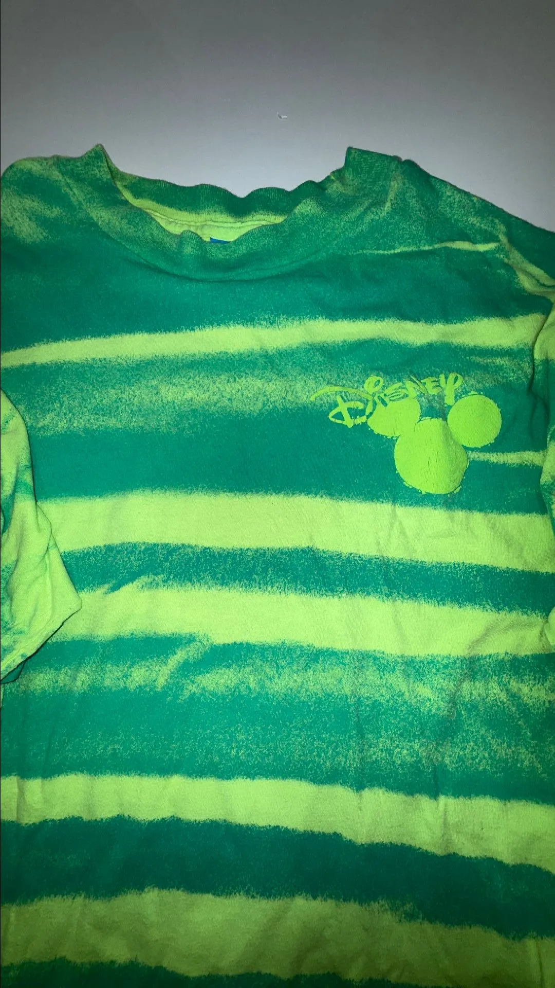 Product image for 90s Disney Fashions Green pin stripe mullet