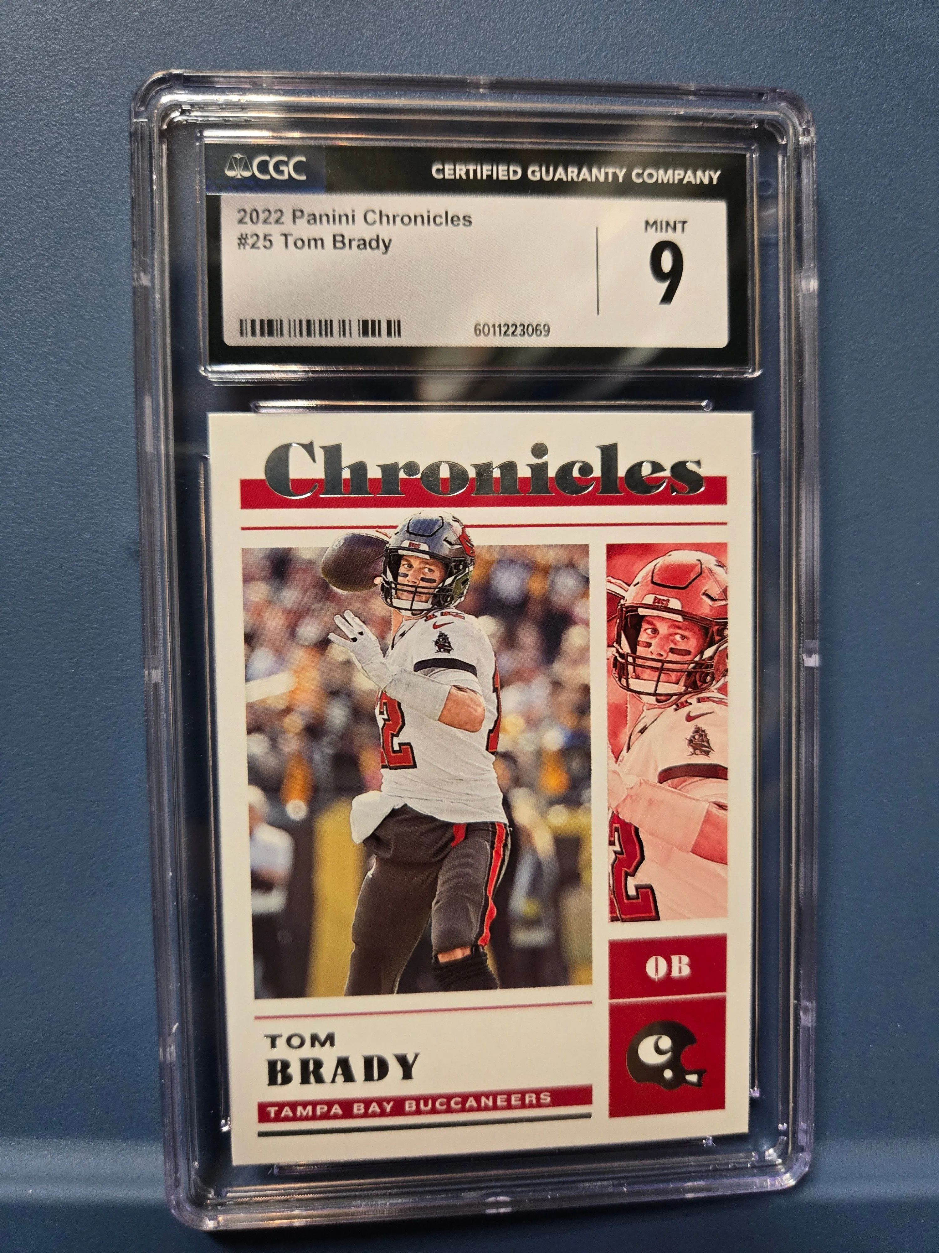 Product image for 2022 Tom Brady Chronicles CGC9