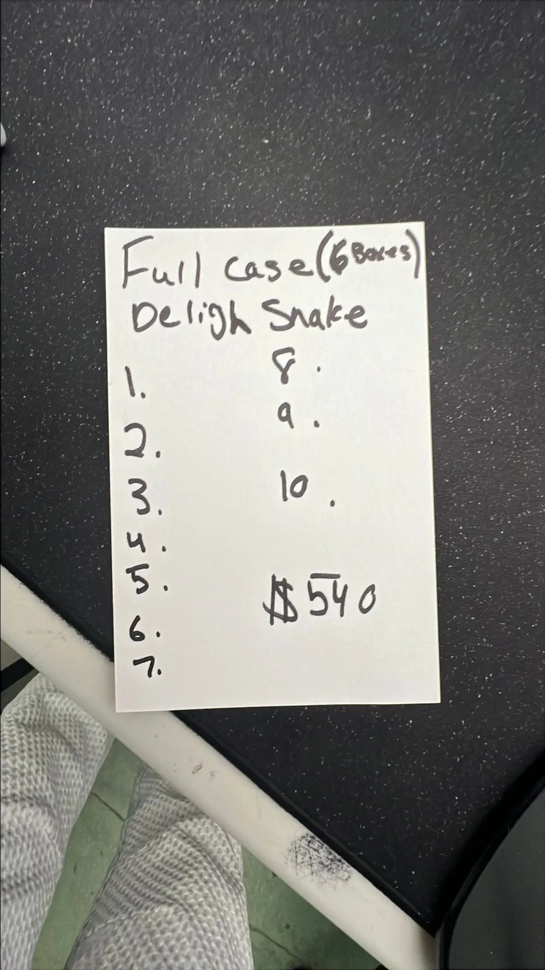 Product image for FULL CASE 2025 DELIGHT SNAKE!!!