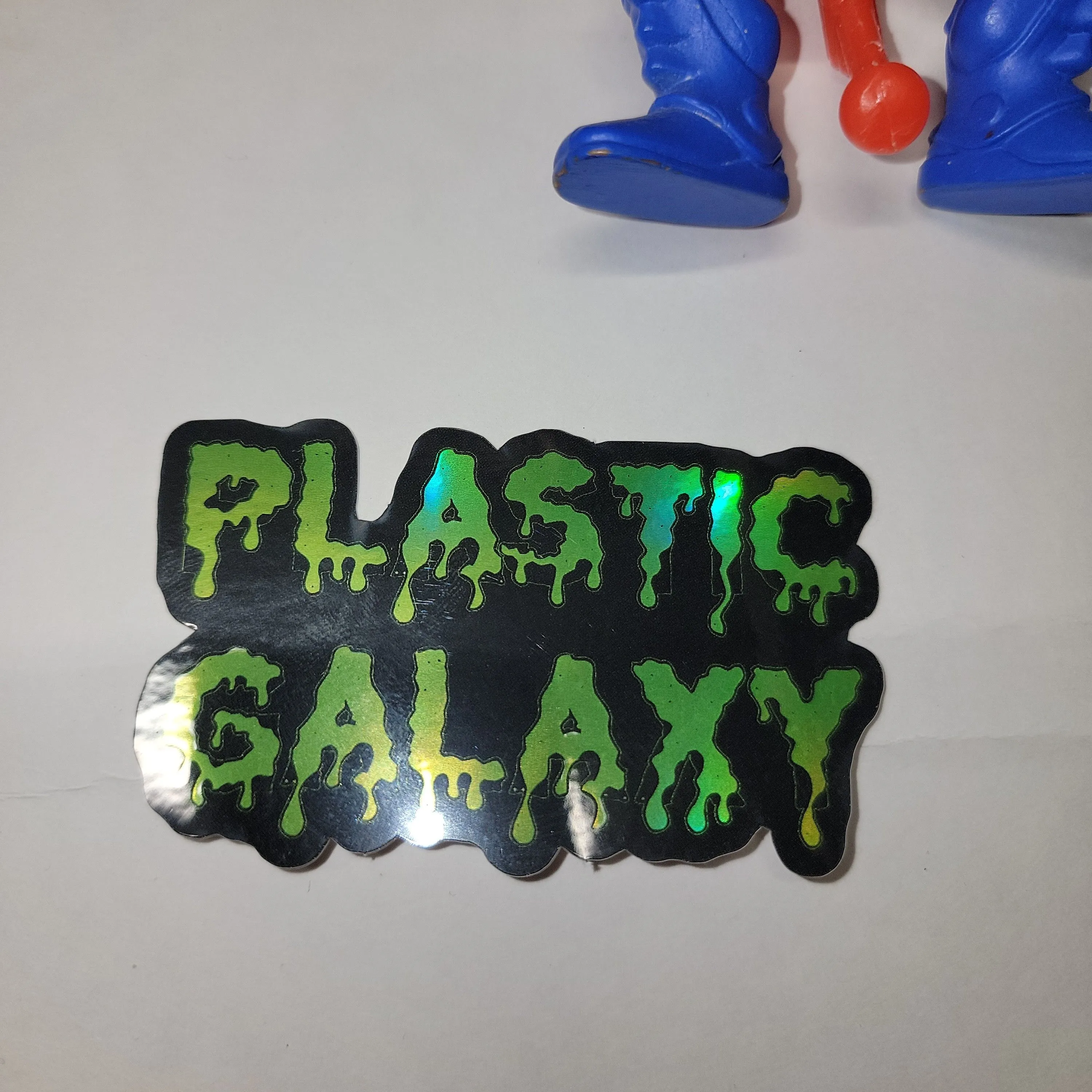 Product image for Plastic Galaxy Holographic Sticker