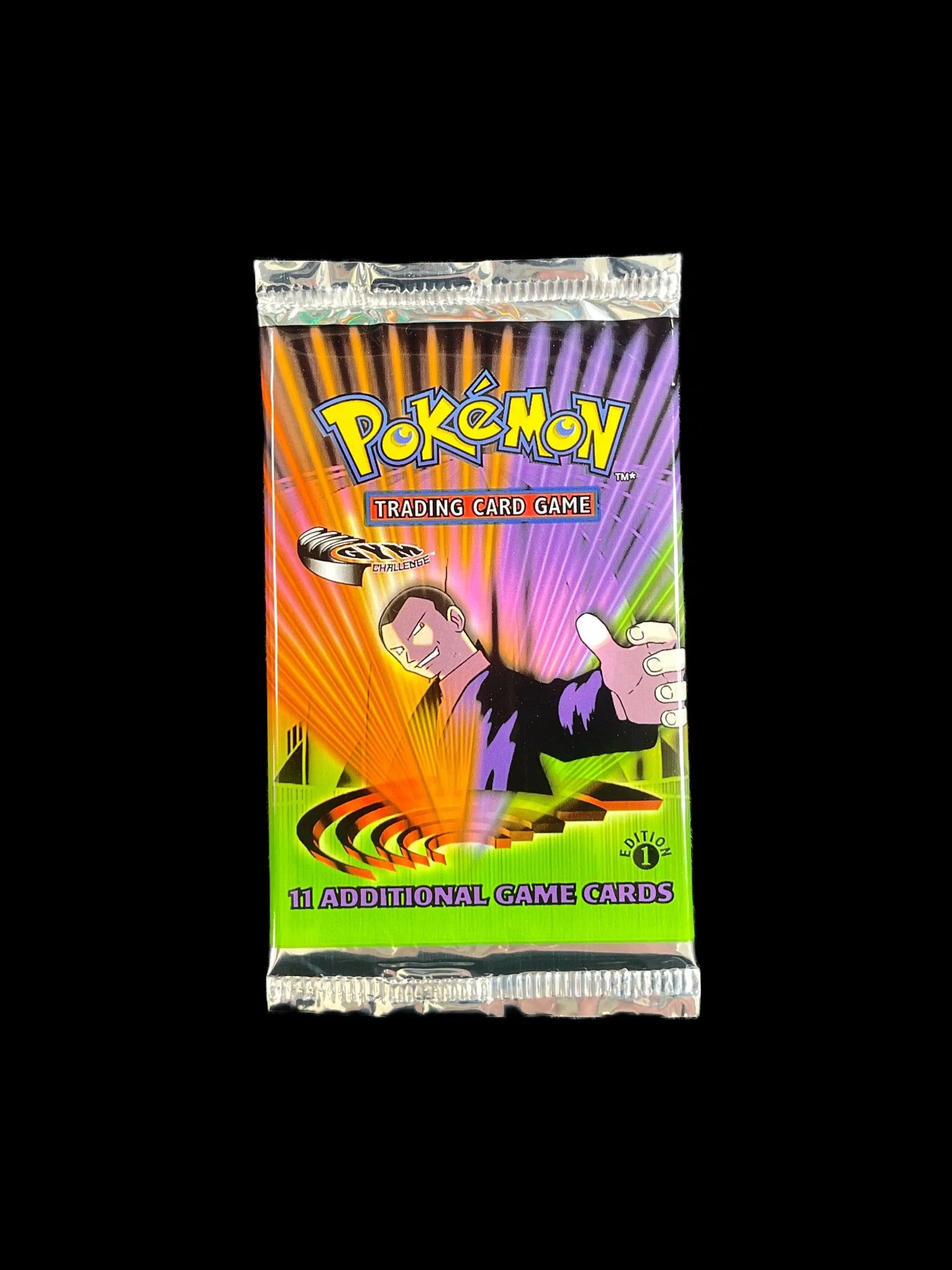 Product image for 1st Edition Gym Challenge Booster Pack (GUARANTEED HOLO)