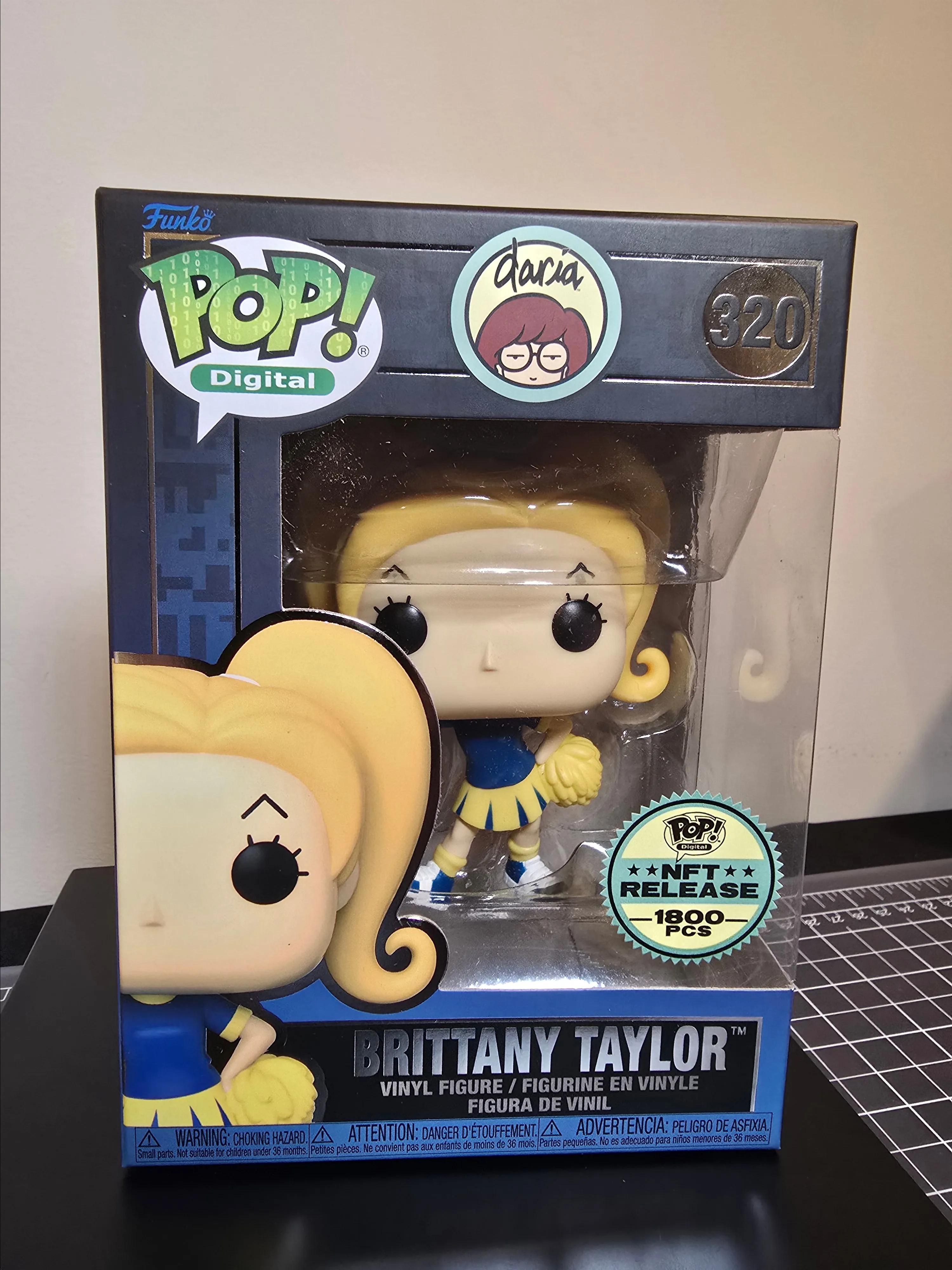 Product image for Funko POP! Brittany Taylor 320 NFT Release 1800 PCS