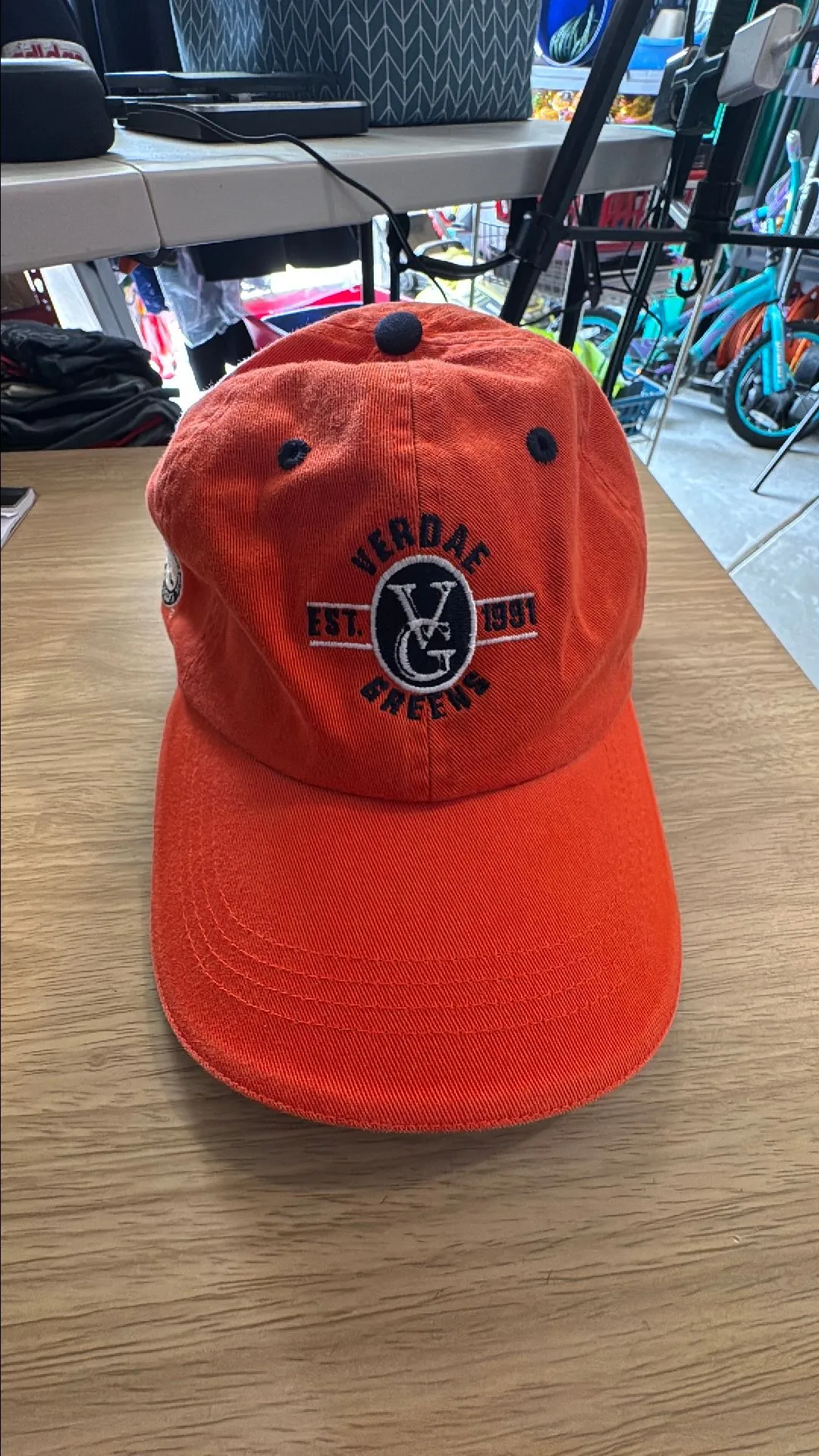 Product image for PGA Tour Hat Verdae Greens Vintage AHEAD Strapback