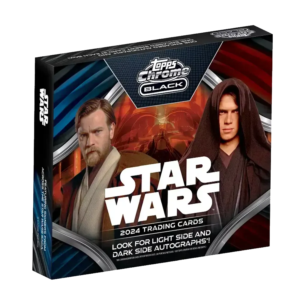 Product image for 2024 Topps Chrome Black Star Wars Hobby Box